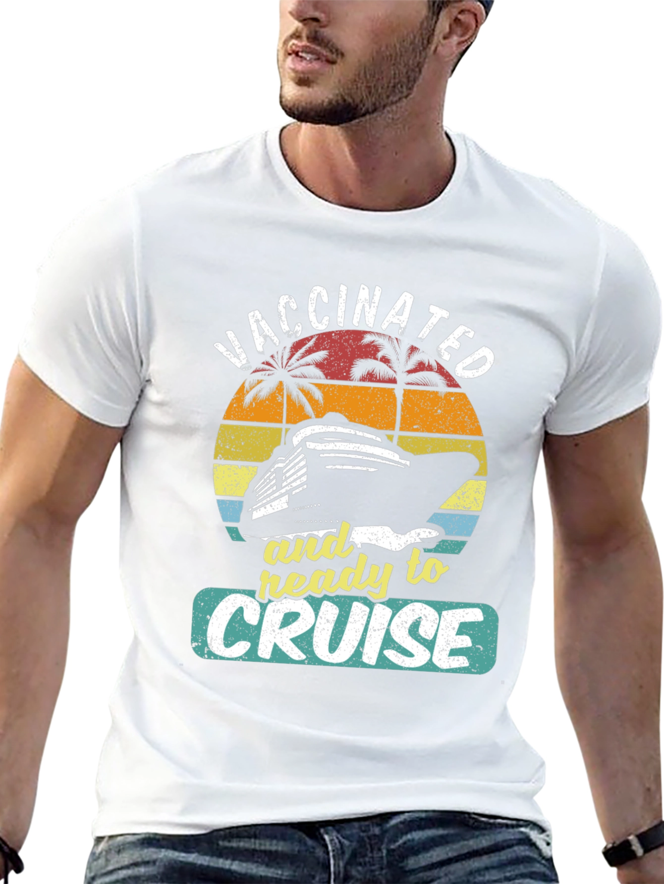 Vaccinated & Ready to Cruise Graphic Tee