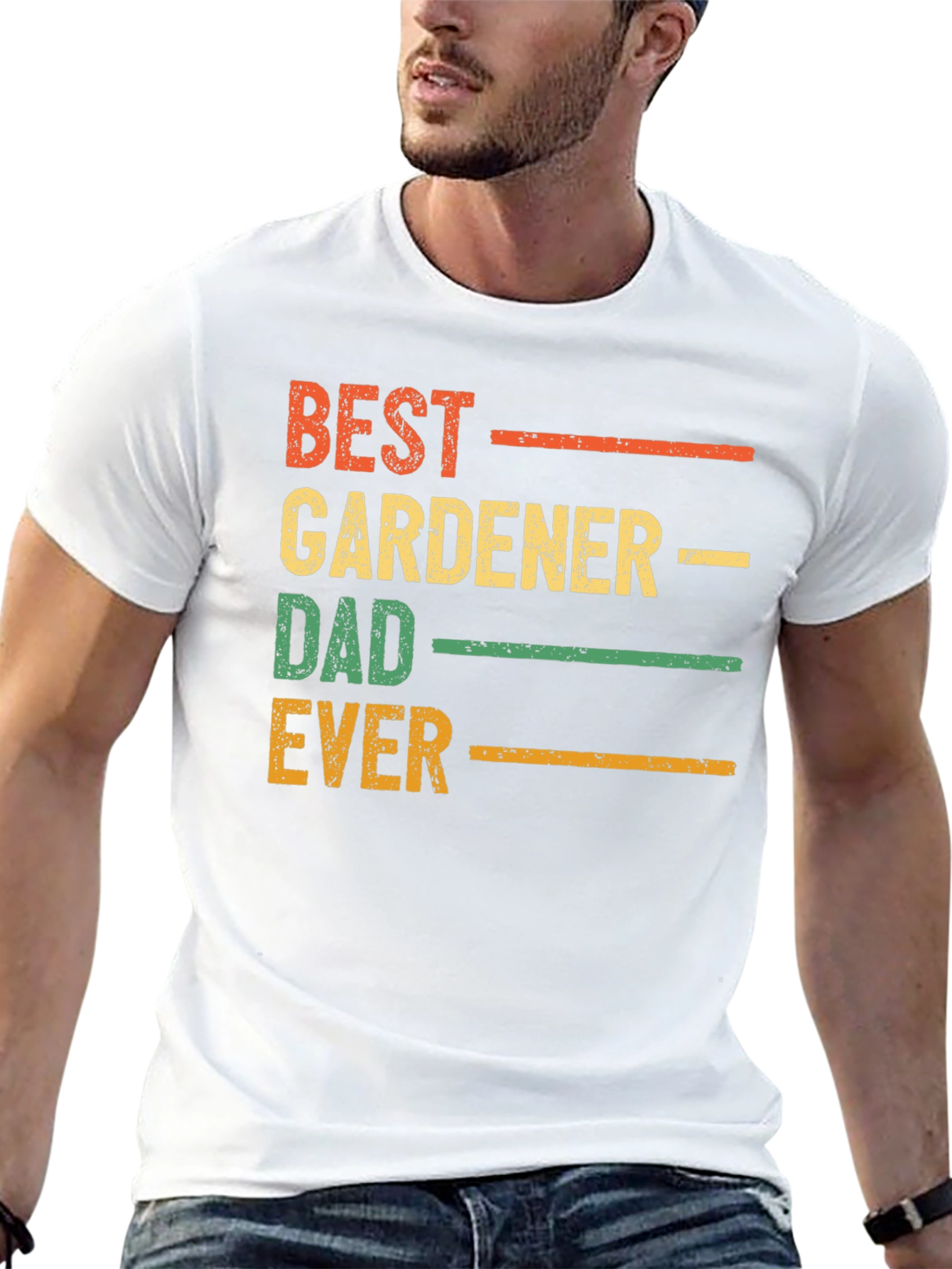 Best Gardener Dad Ever Graphic T-Shirt