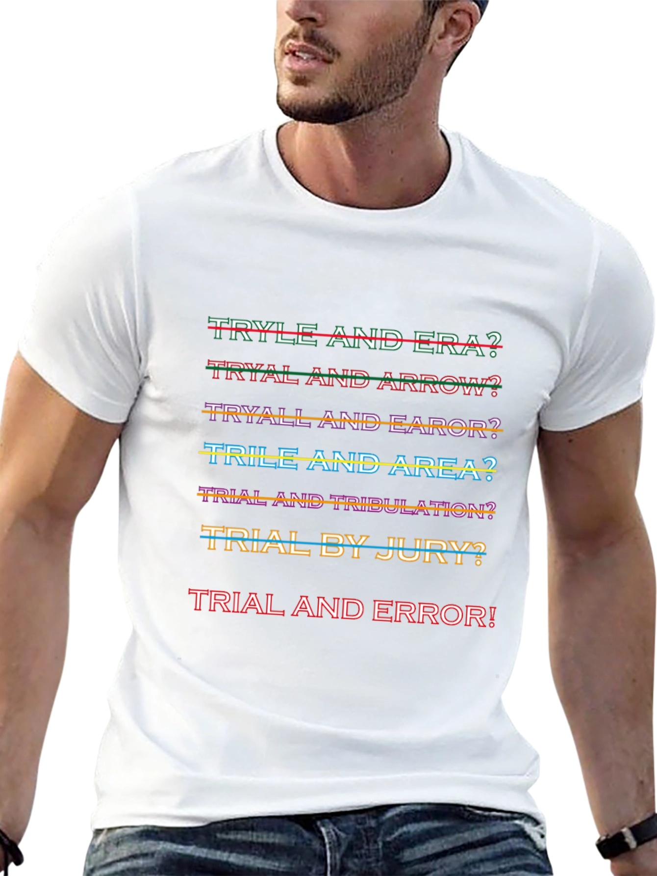 Trial and Error Graphic Tee