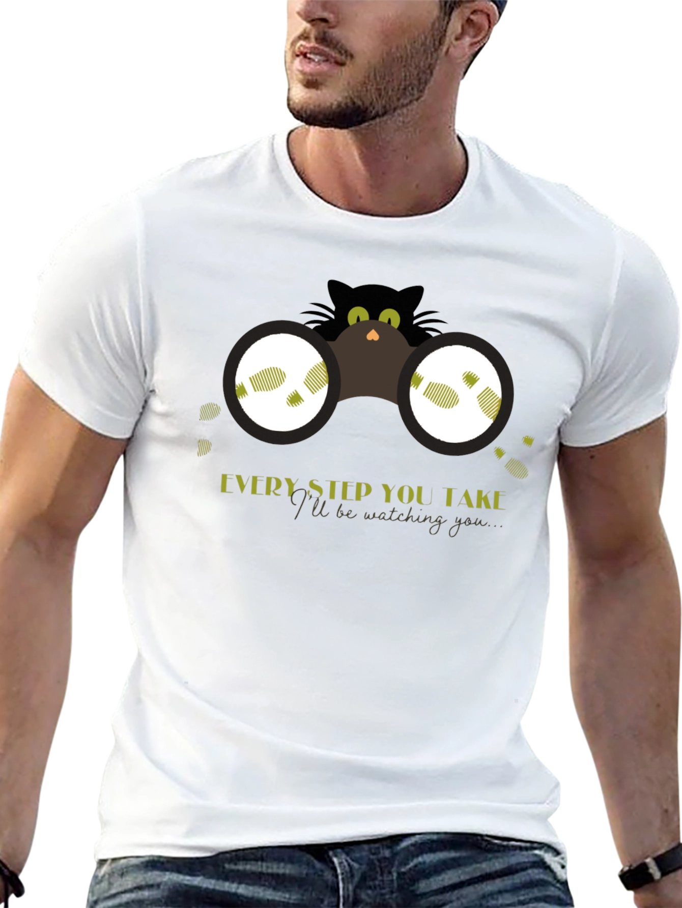 Spy Cat T-Shirt - Every Step You Take
