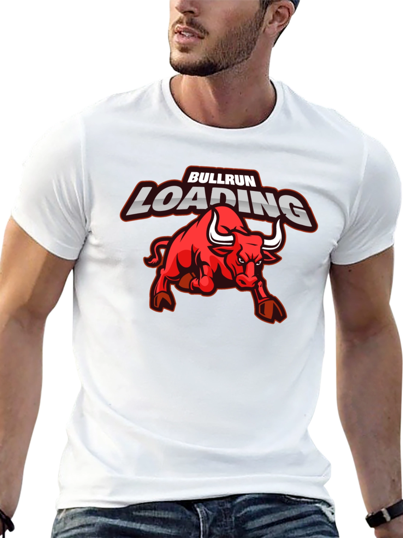 Bullrun Loading Graphic T-Shirt