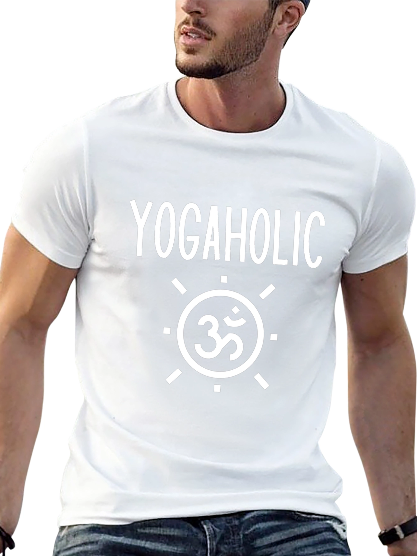 Yogaholic Black T-Shirt