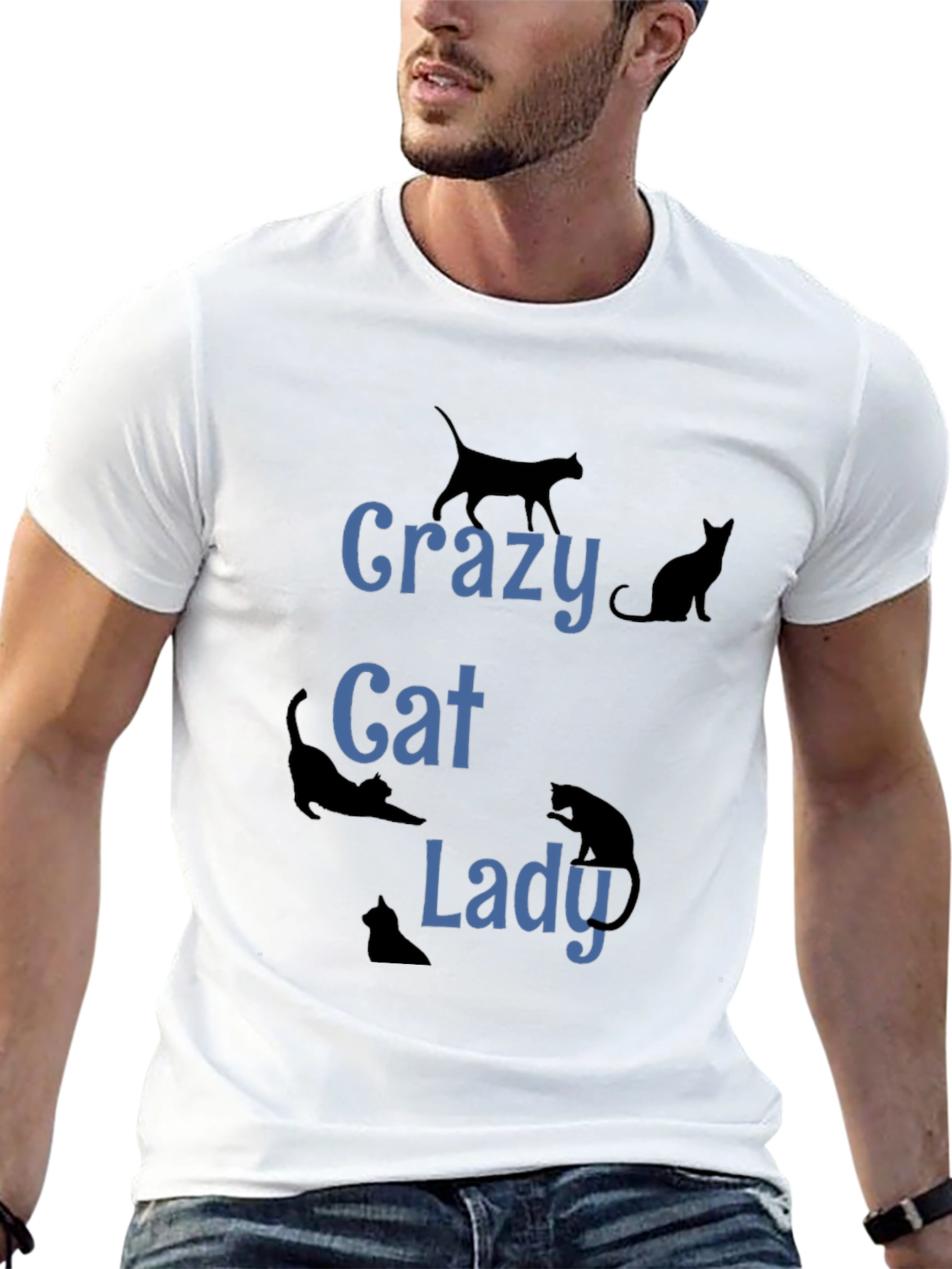 Crazy Cat Lady T-Shirt - Funny Cat Lover Tee