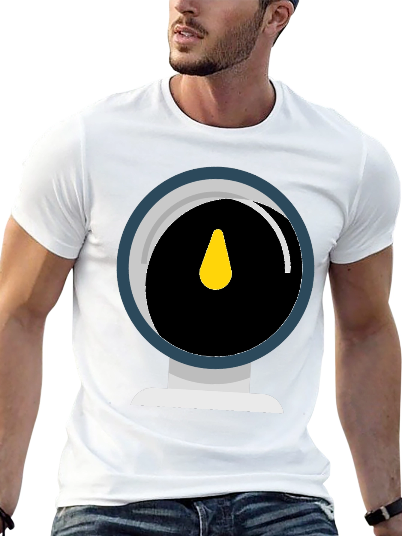 Gauge Graphic Tee - Cool Black T-Shirt