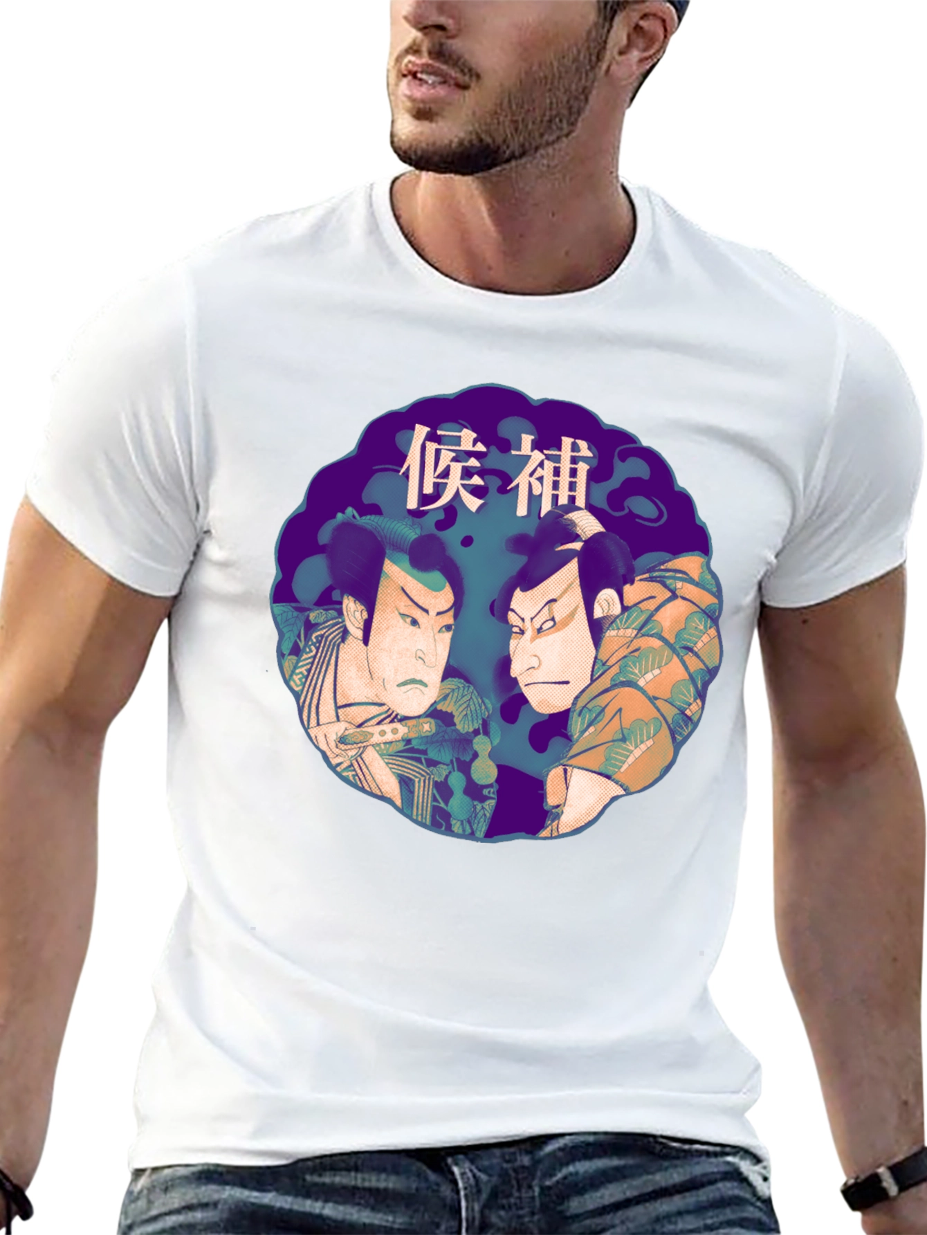 Kabuki Samurai Graphic Tee