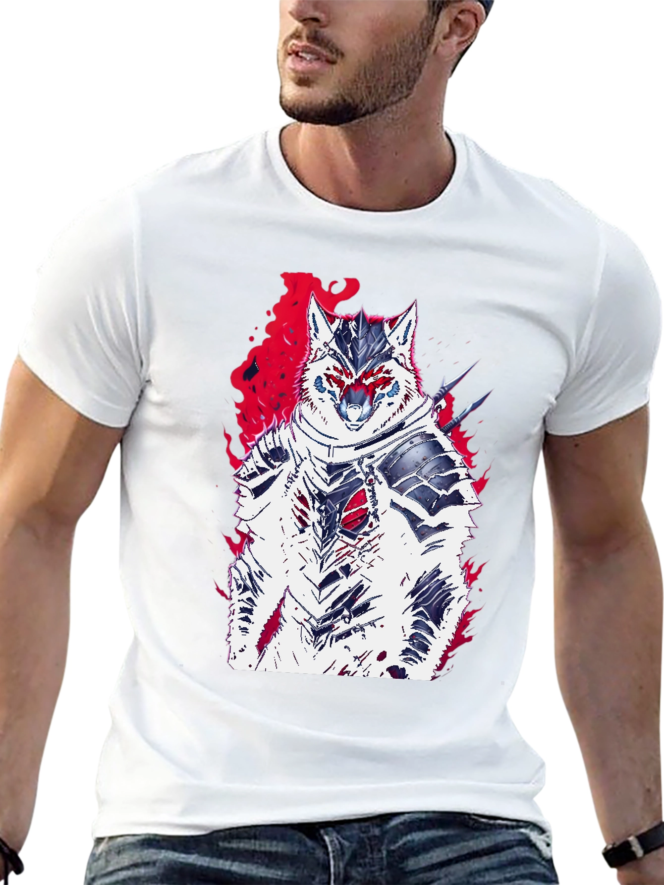 Wolf Warrior Graphic Tee