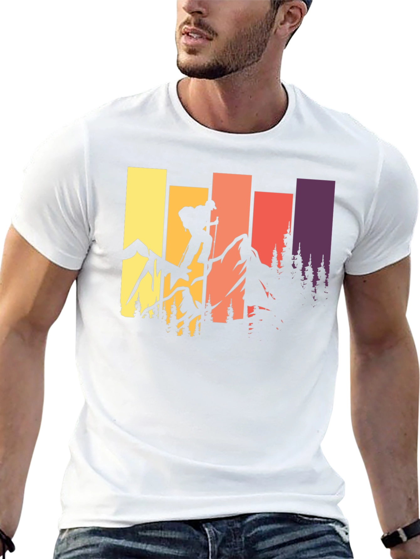 Mountain Hiker Graphic Tee - Adventure Ready!