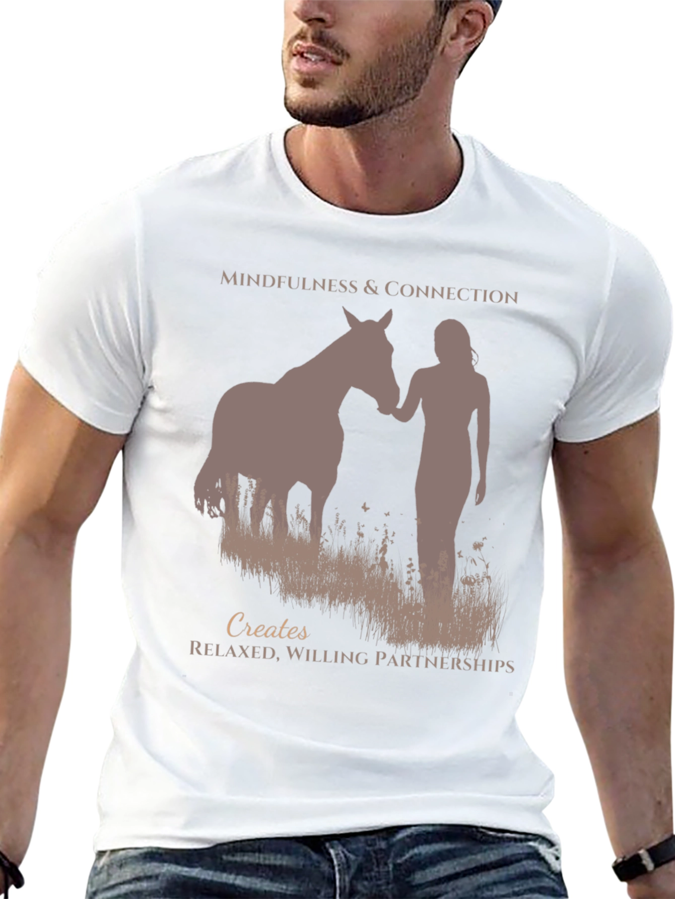 Mindfulness & Connection Graphic T-Shirt