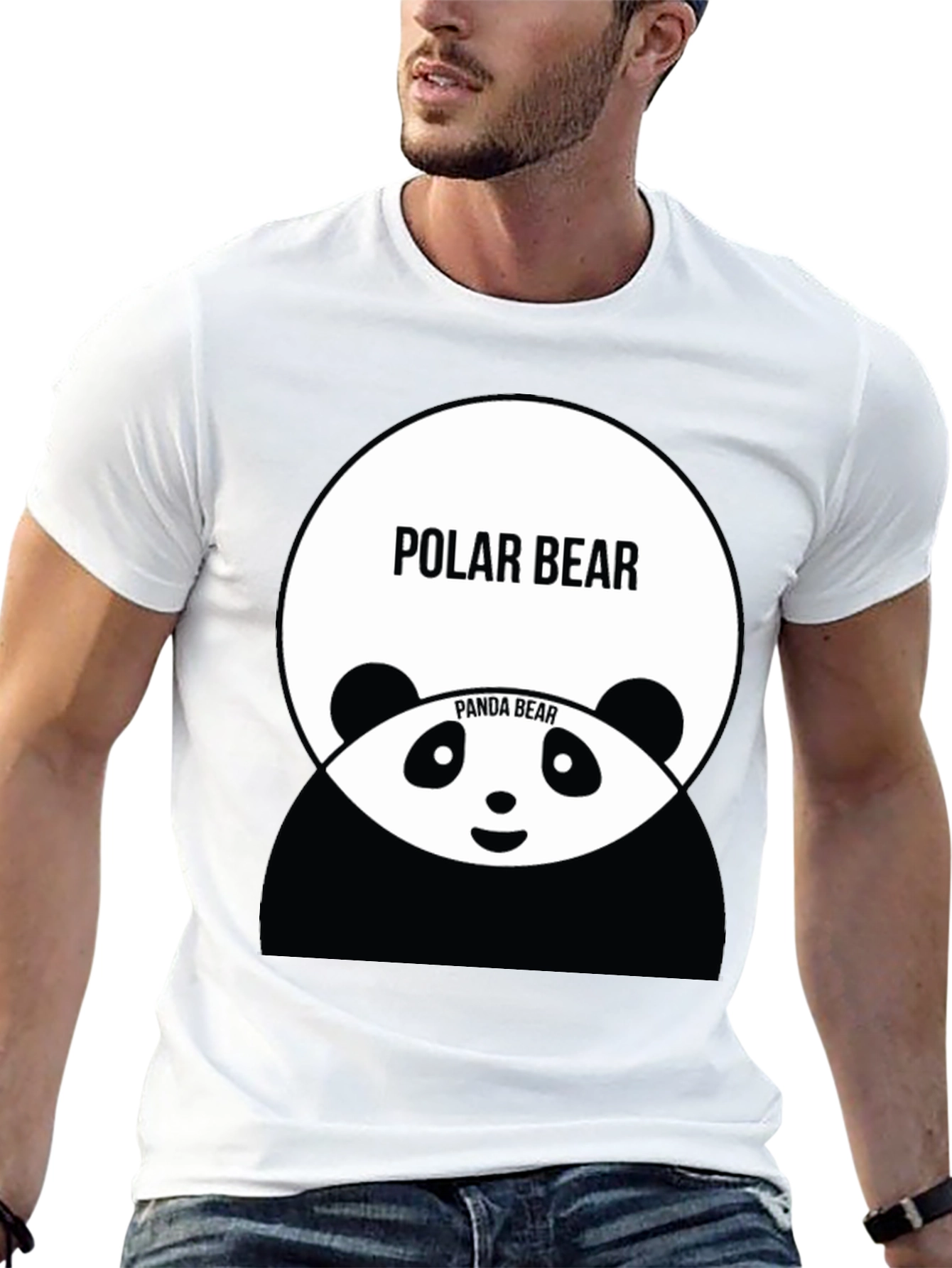 Polar Bear Panda Bear T-Shirt