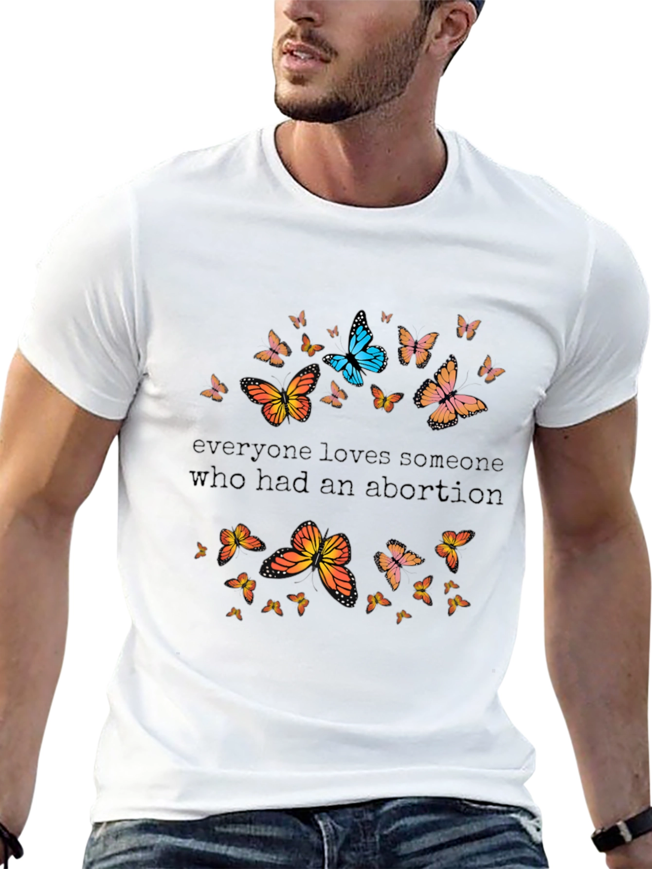 Butterfly Abortion Rights T-Shirt
