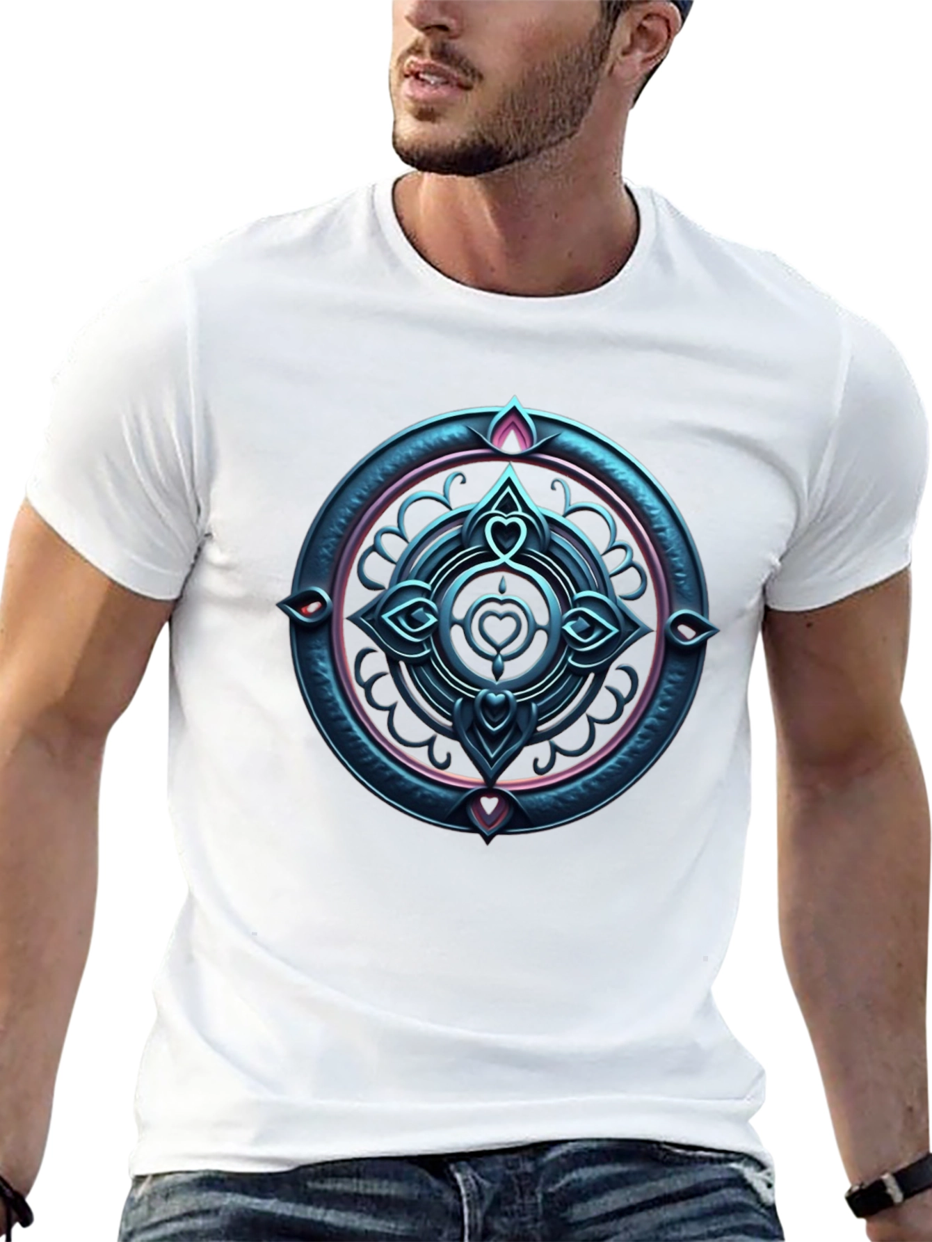 Mystic Heart Mandala T-Shirt