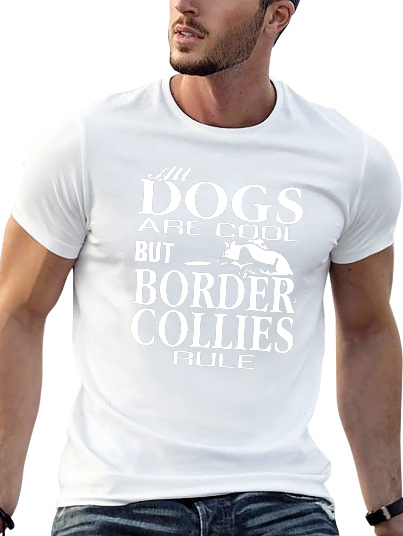 All Dogs Are Cool T-Shirt Border Collie Tee
