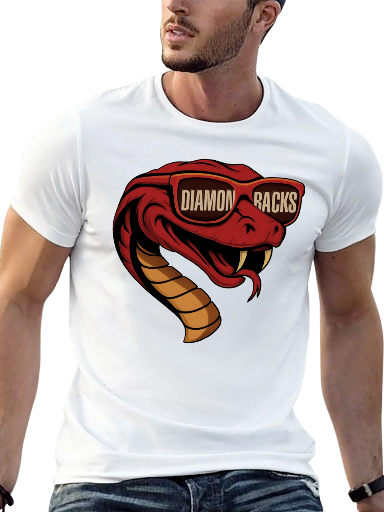 Diamond Racks Snake Graphic Tee