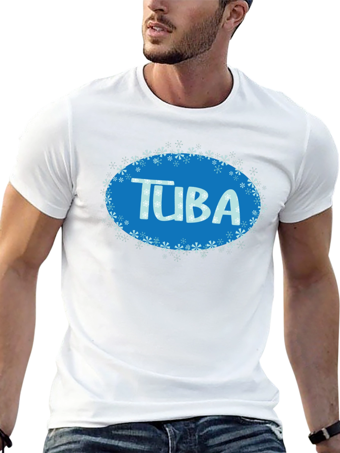 Tuba Winter Snowflake Tee
