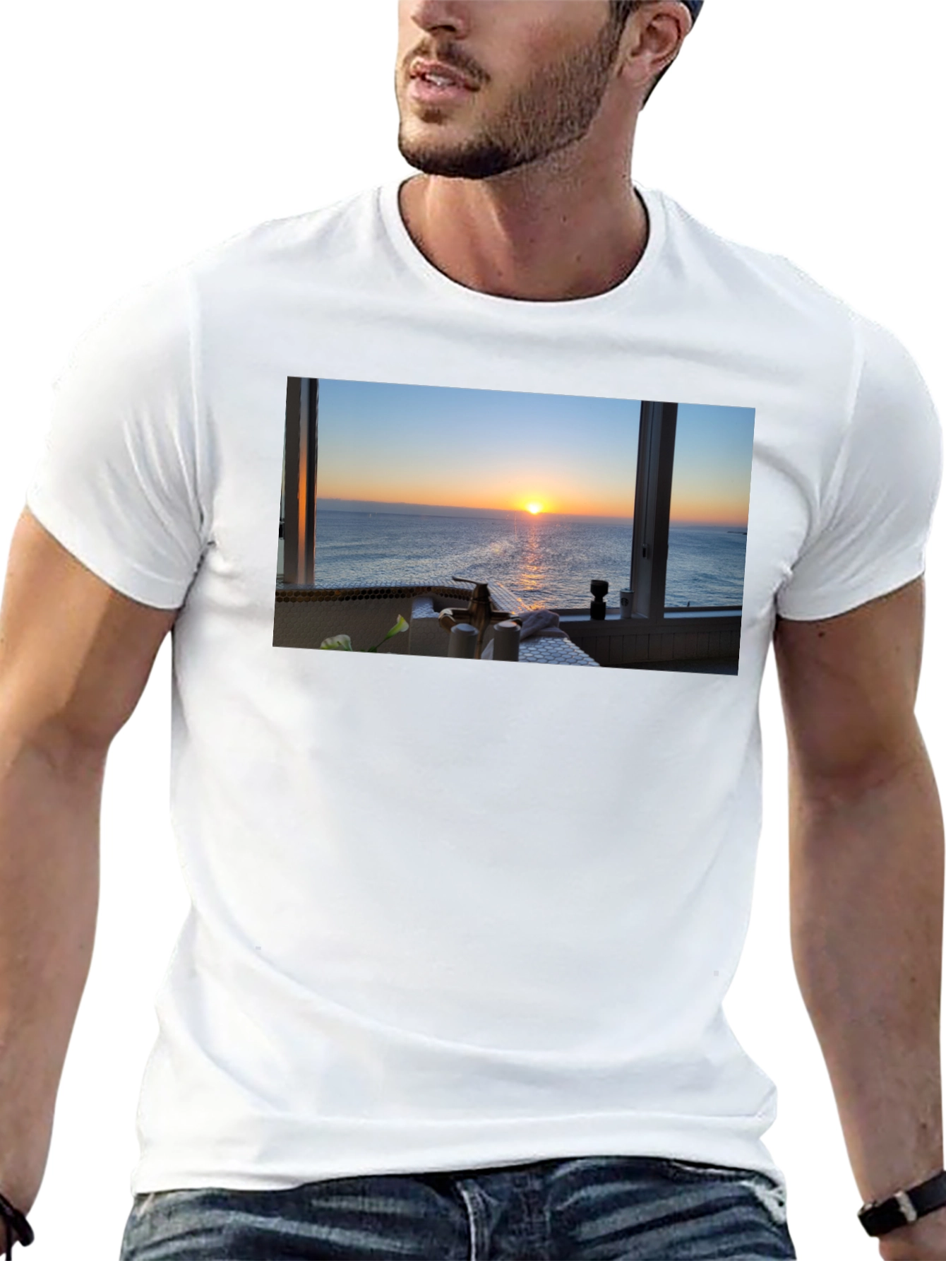 Ocean View Sunset T-Shirt