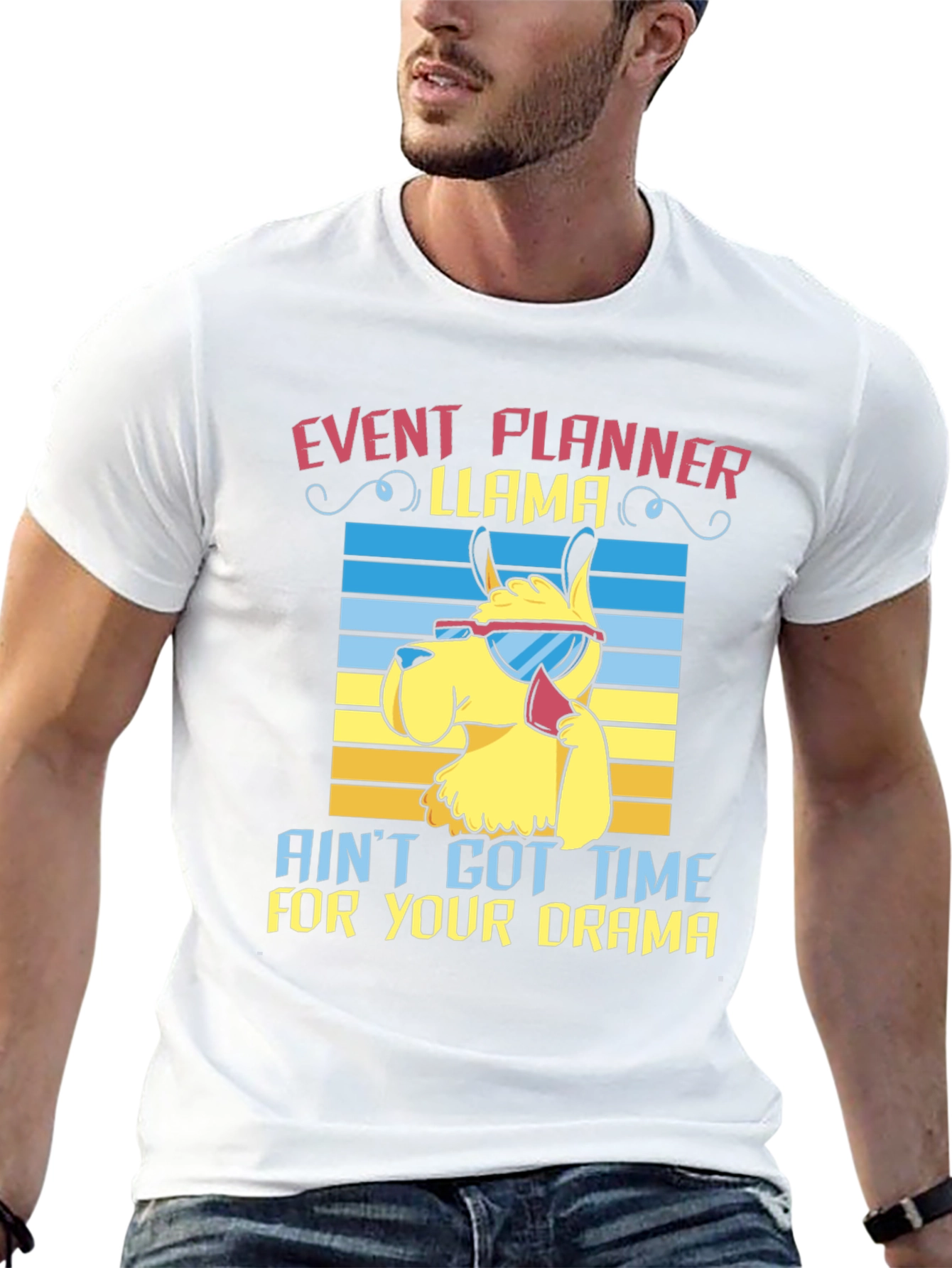 Event Planner Llama T-Shirt