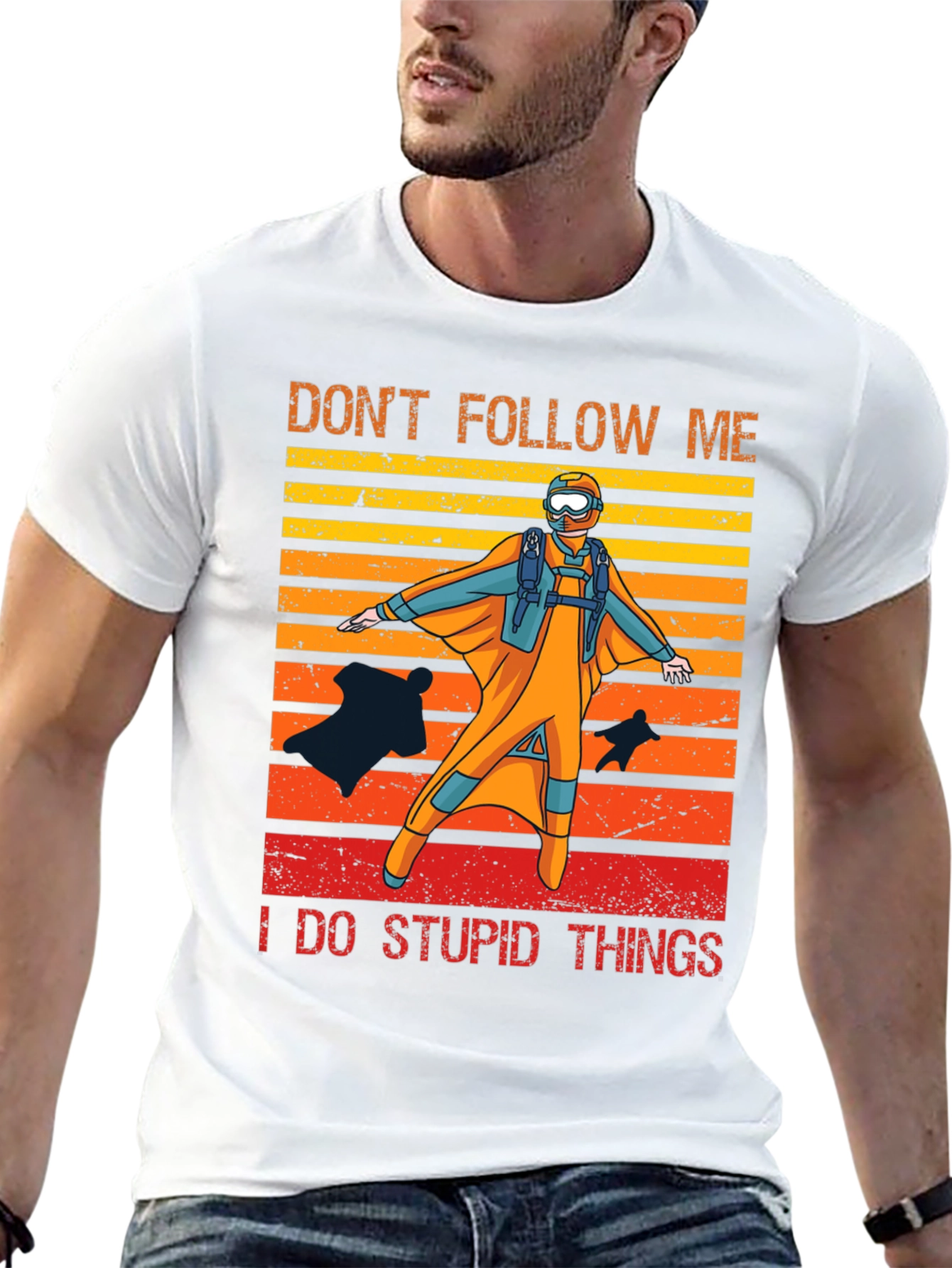 Dont Follow Me Parachute T-Shirt