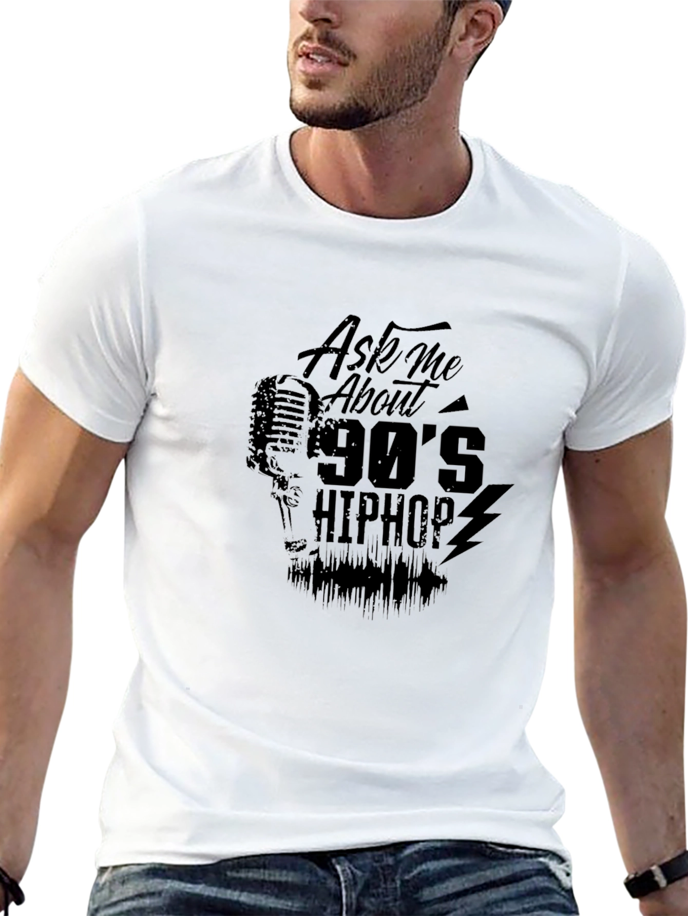 90s Hip Hop Ask Me About Tee