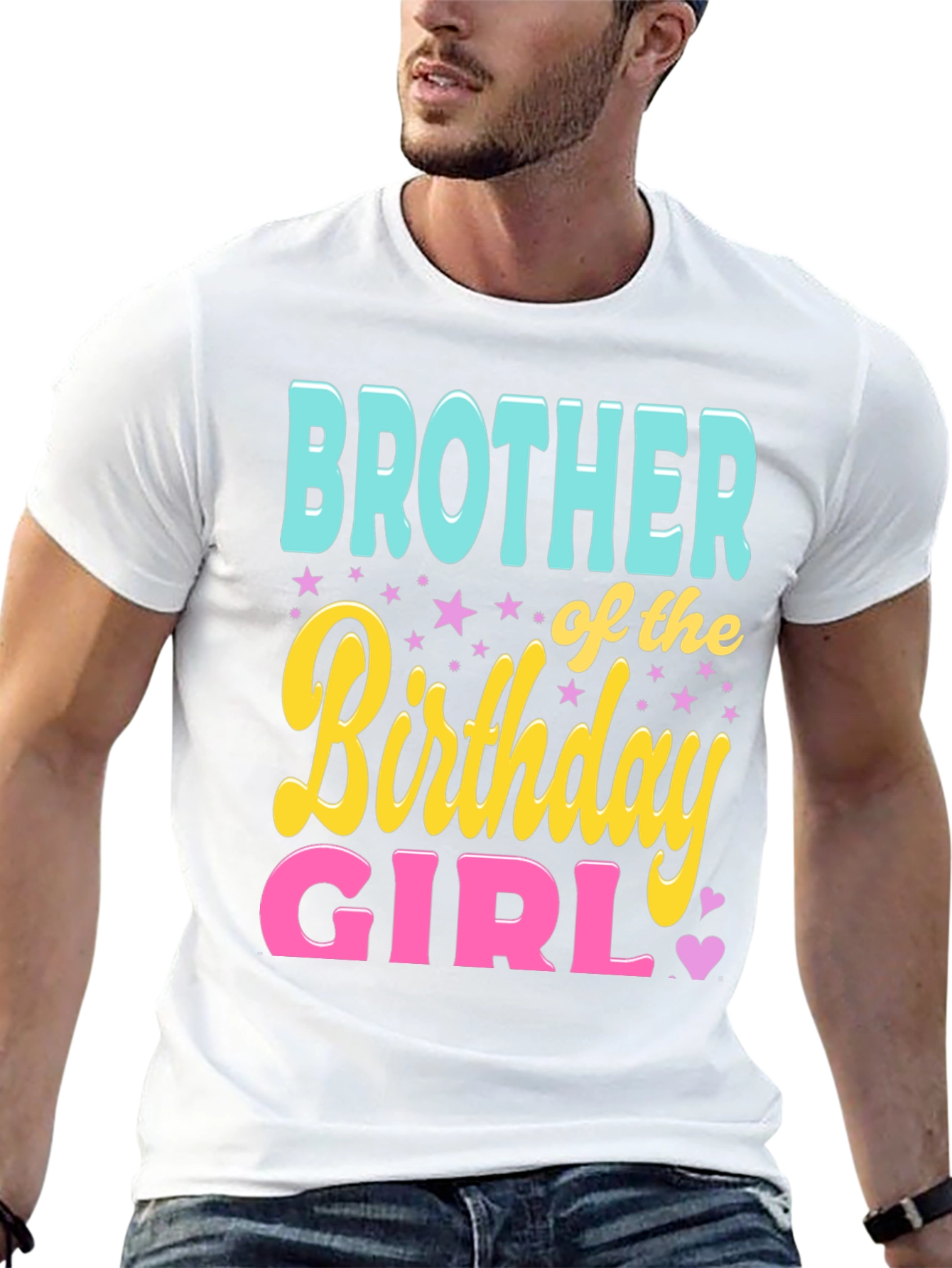 Brother of the Birthday Girl T-Shirt