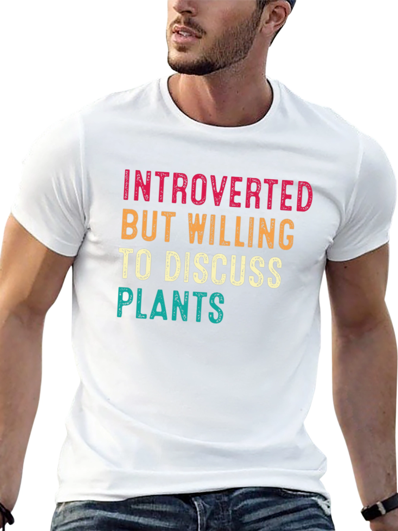 Introverted Plant Lover Graphic Tee