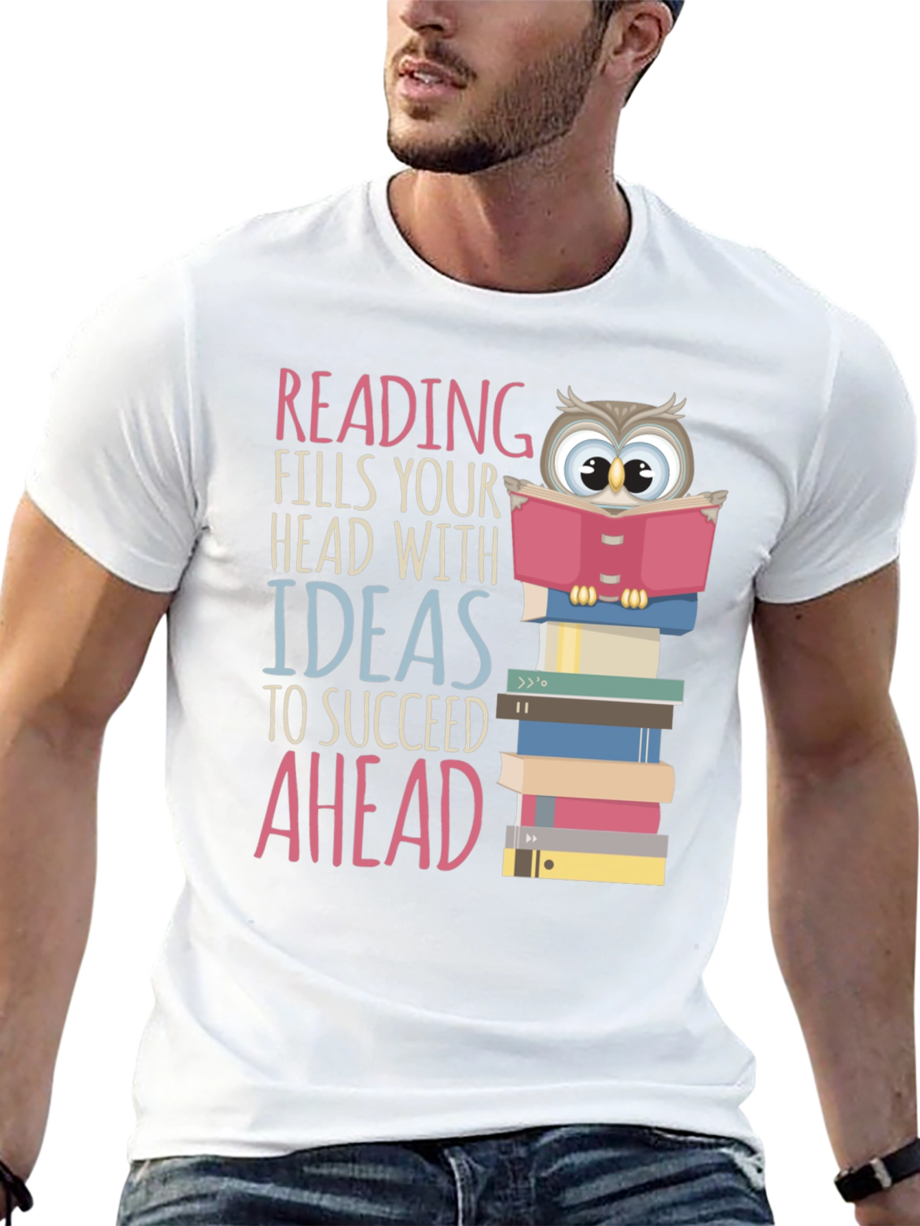 Reading Owl T-Shirt - Ideas to Succeed Tee