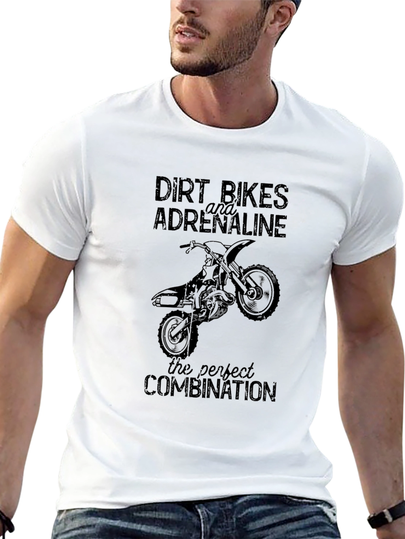 Dirt Bikes & Adrenaline T-Shirt - Perfect Combination