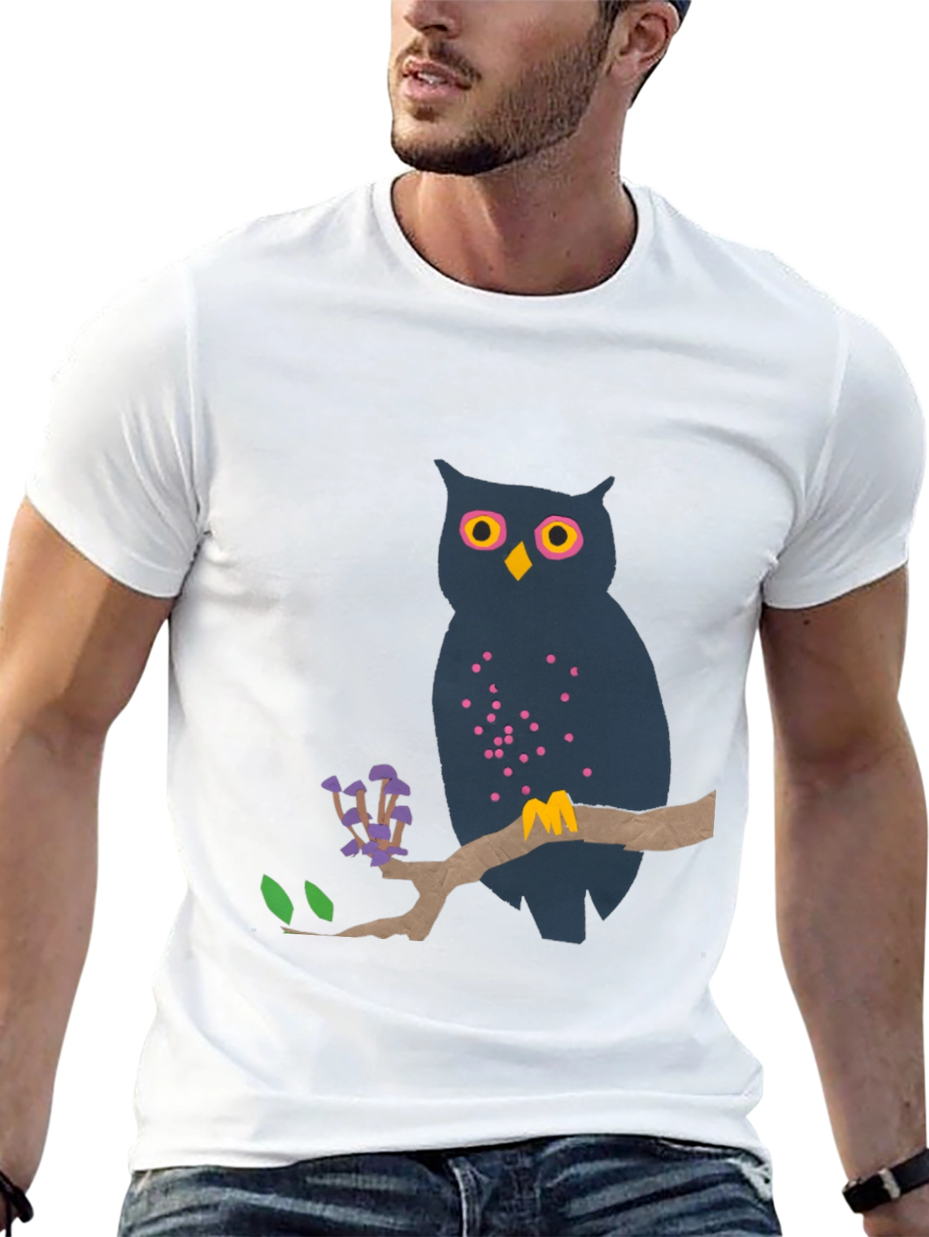 Owl T-Shirt: Whimsical Night Bird Tee