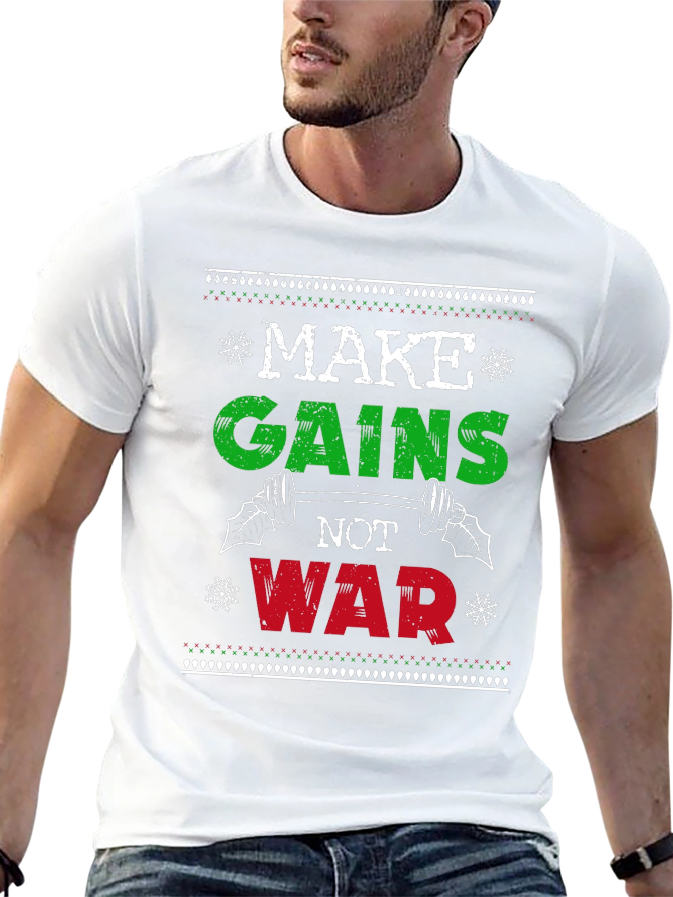 Make Gains Not War T-Shirt