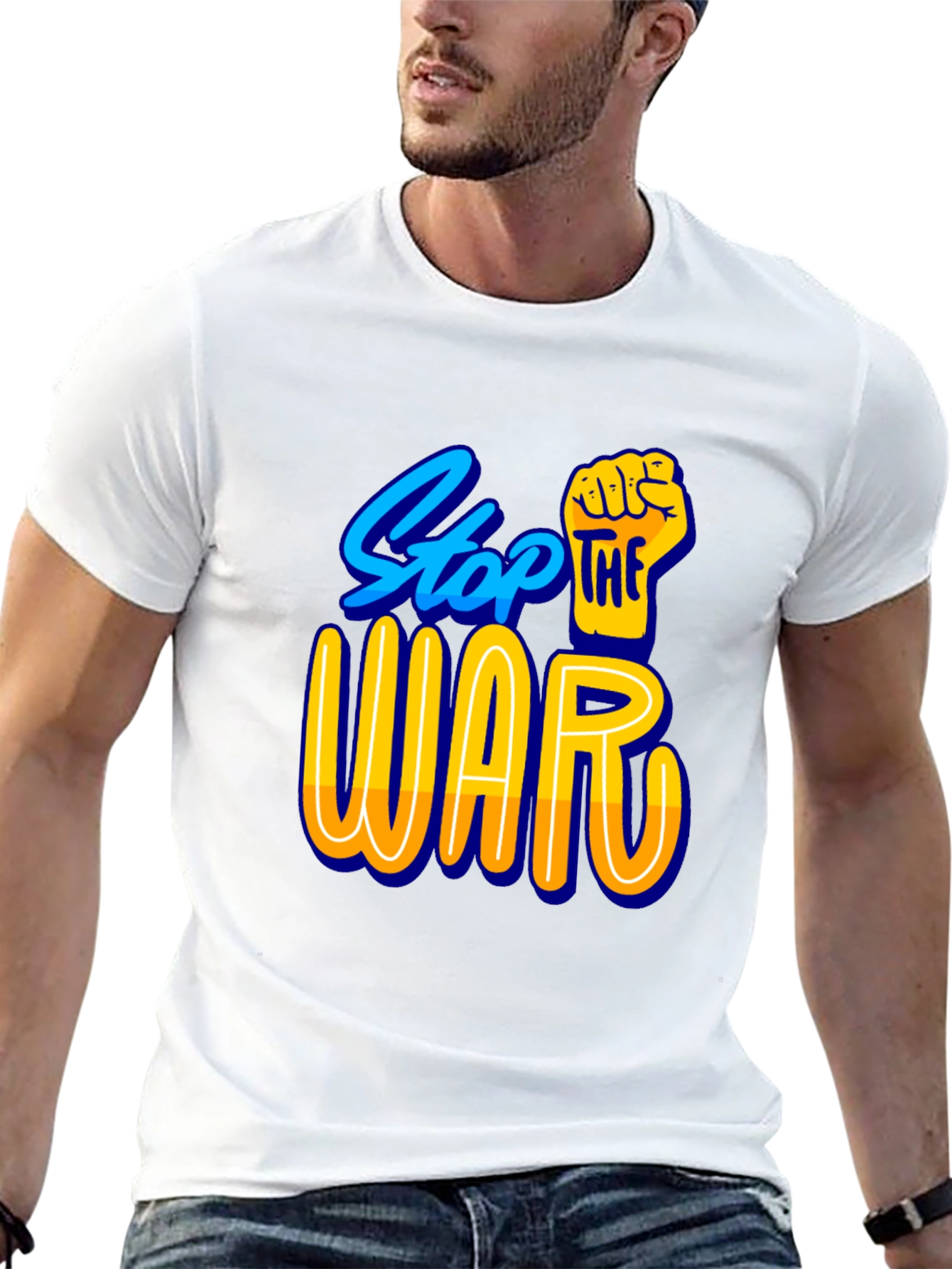 Stop the War Black T-Shirt