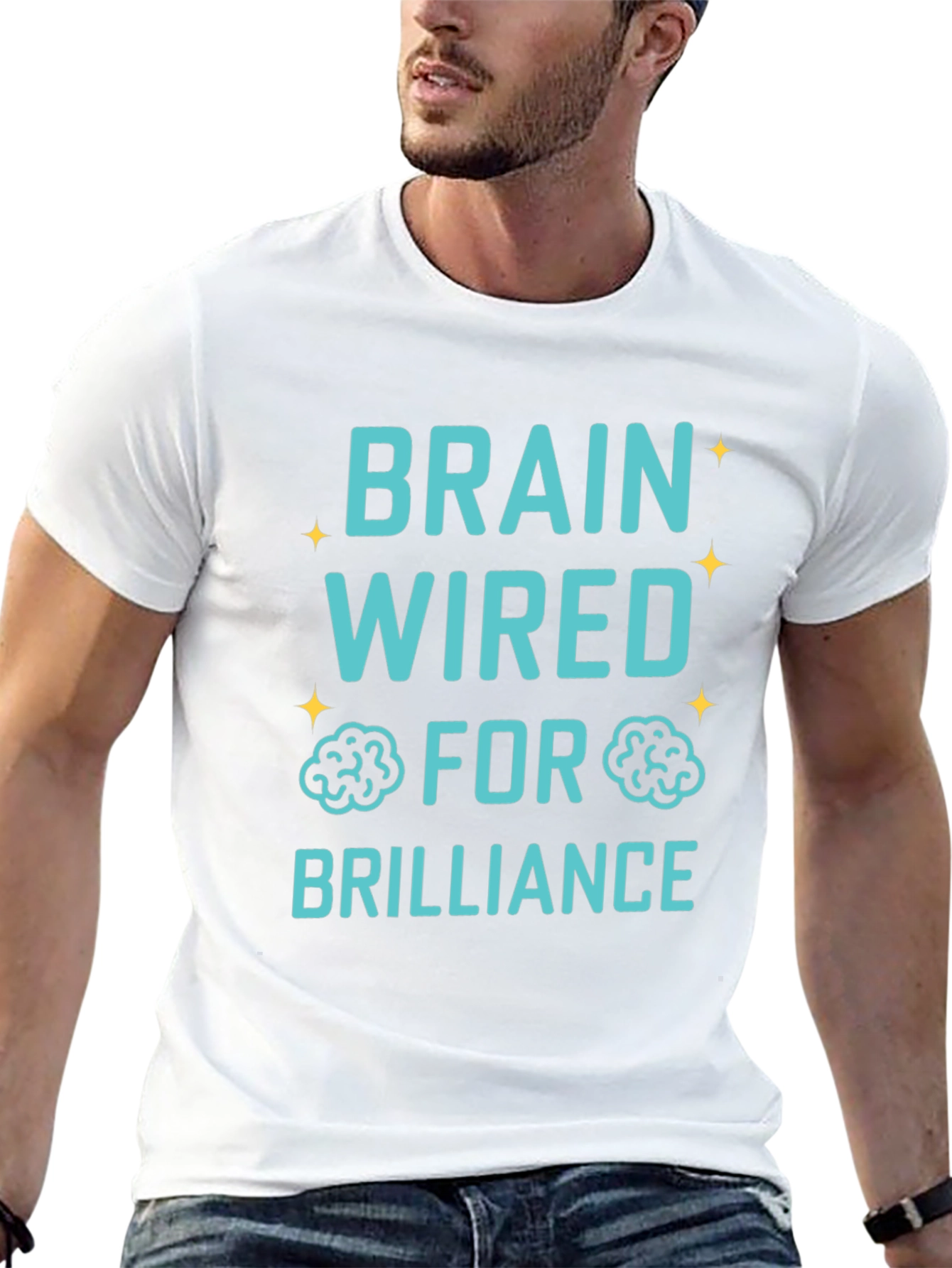 Brain Wired for Brilliance Graphic Tee - Unisex
