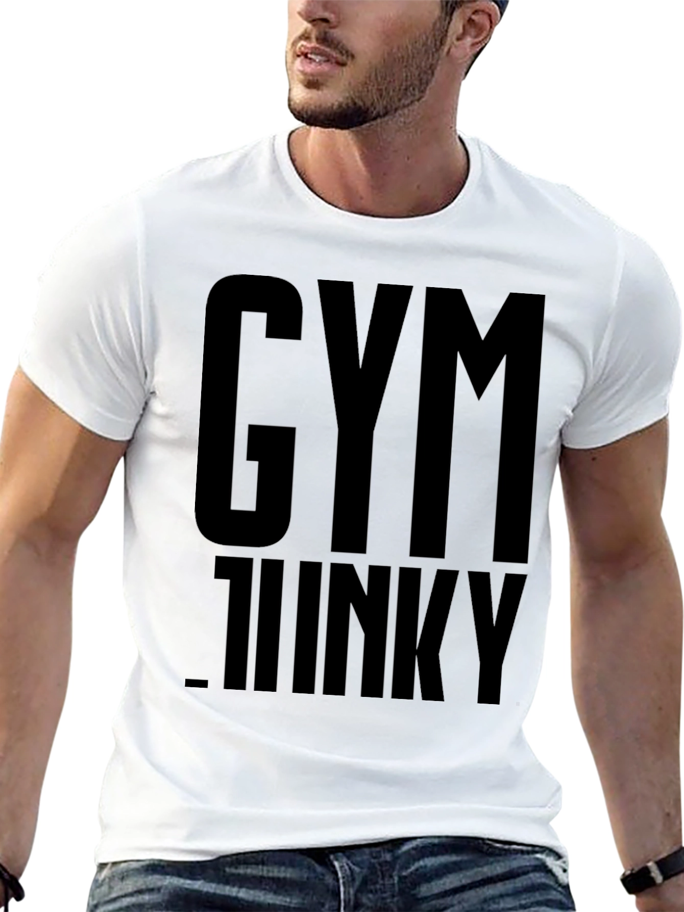 Gym Junky Graphic T-Shirt - Mens Casual Tee