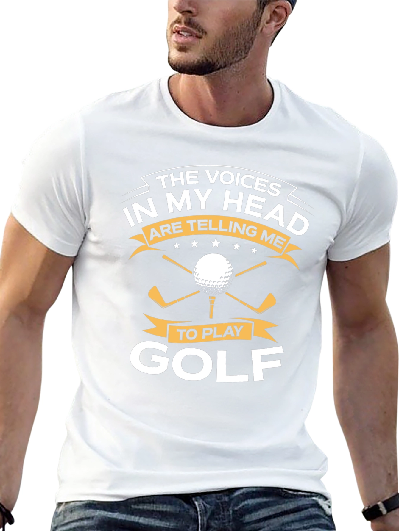 Golf Lover T-Shirt - The Voices in My Head