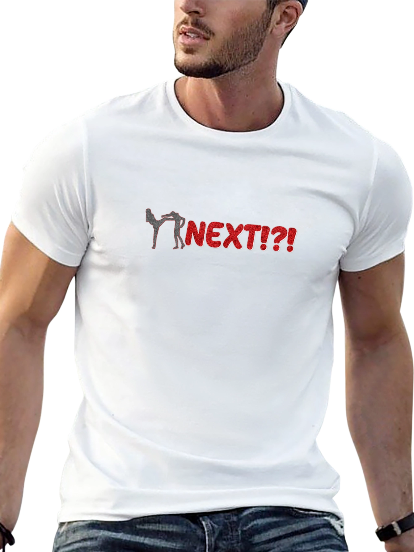 Next Kick T-Shirt - Funny Novelty Graphic Tee