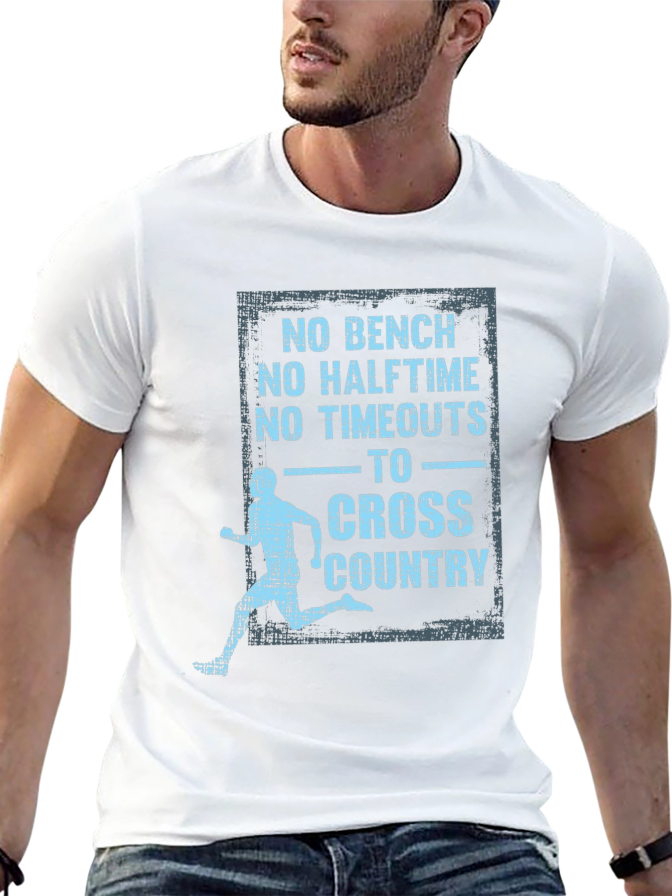 Cross Country T-Shirt - No Bench No Halftime