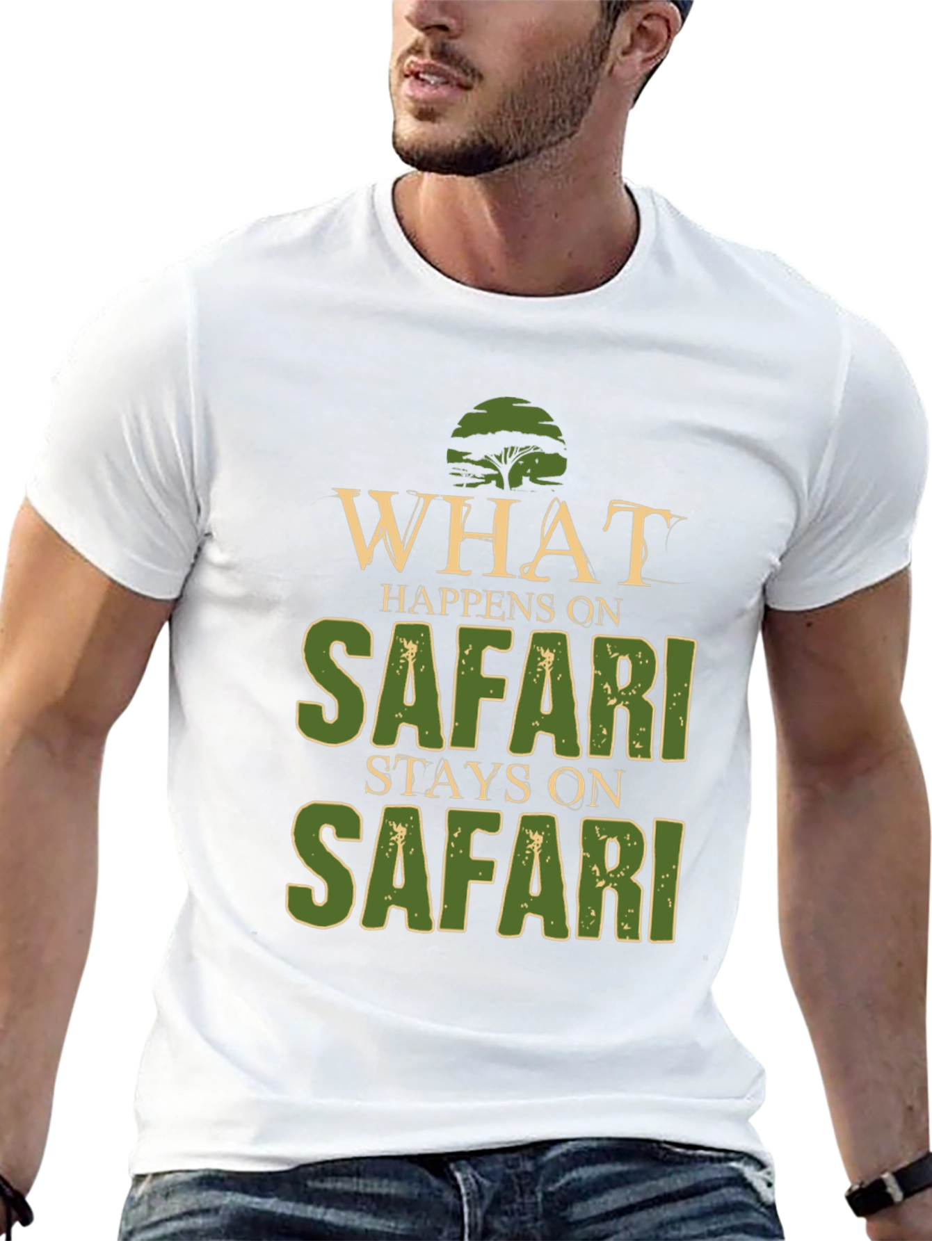 What Happens on Safari Graphic Tee