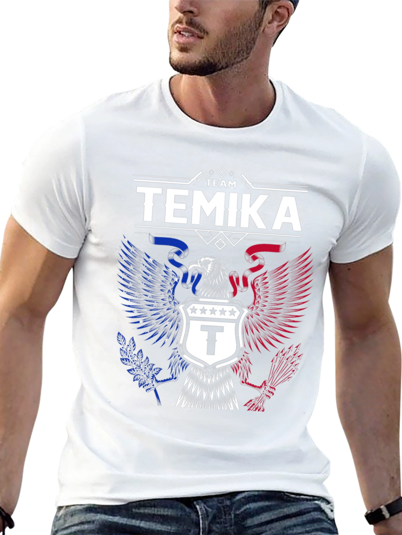 Team Temika Eagle Graphic T-Shirt