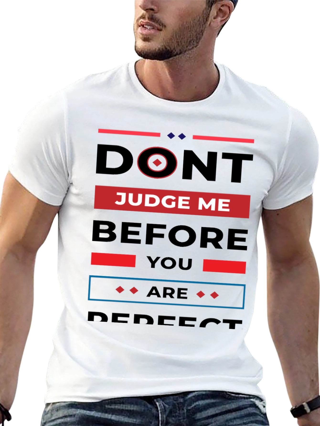 Dont Judge Me Black T-Shirt