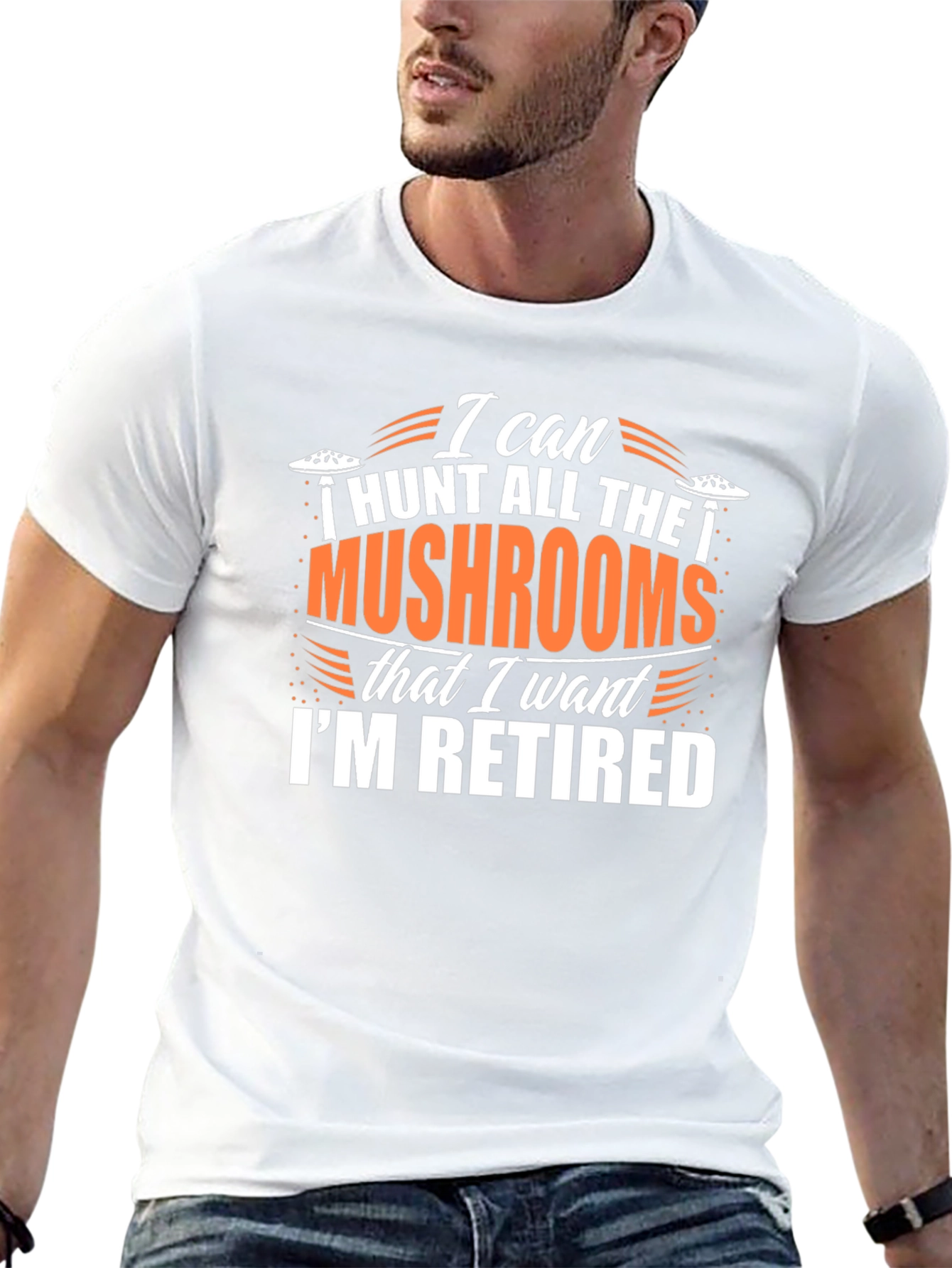 Funny Retired Mushroom Hunter T-Shirt