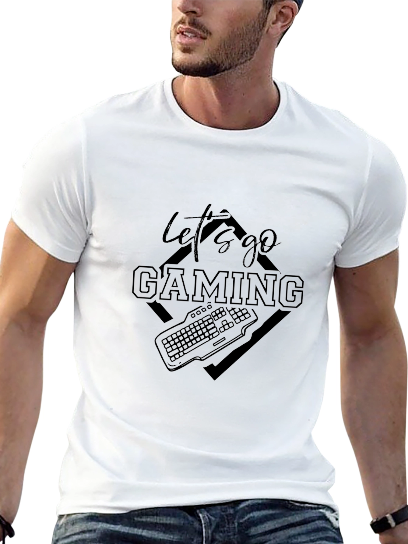 Lets Go Gaming T-Shirt - Gamer Style