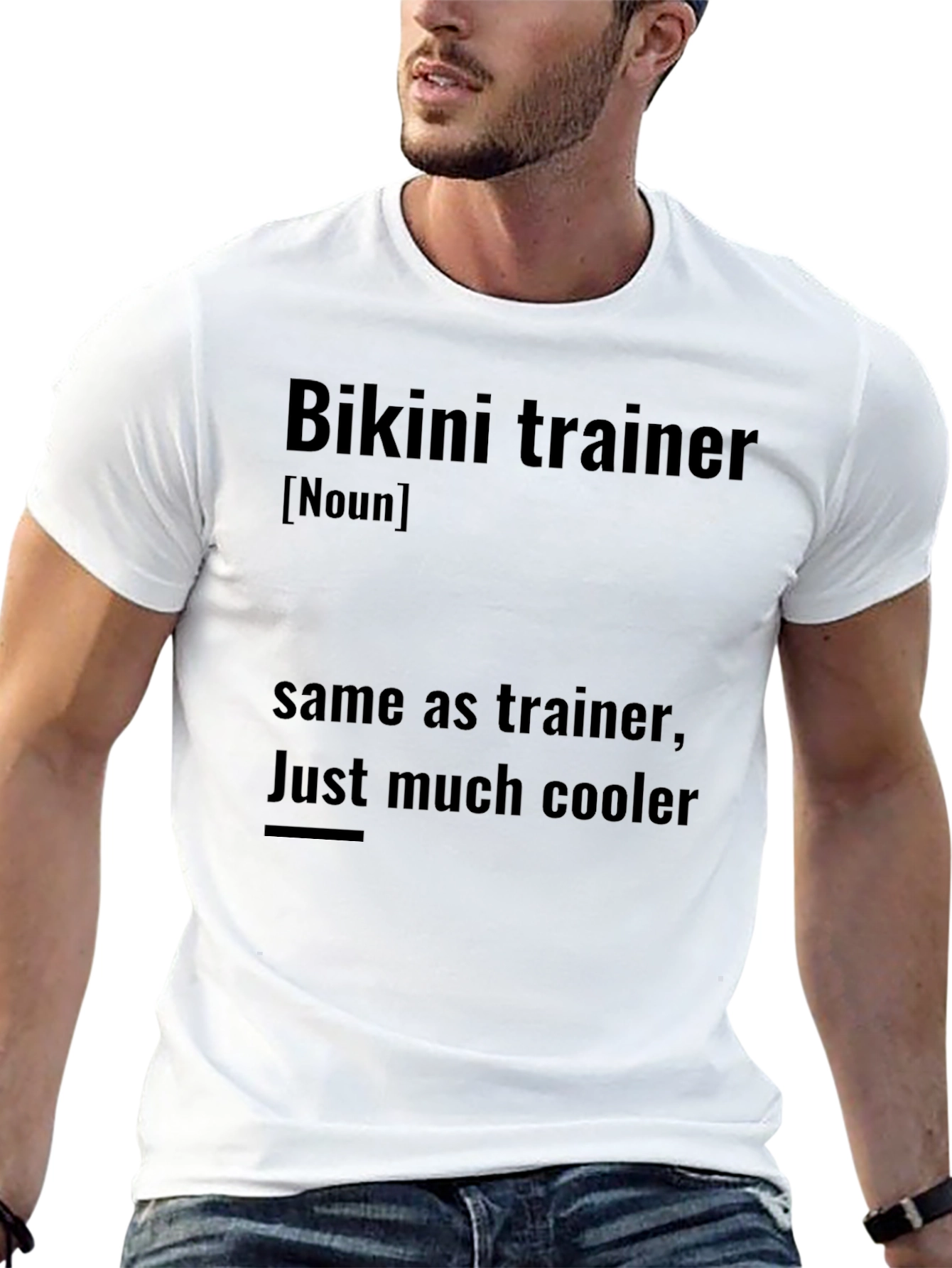 Bikini Trainer Definition Novelty Graphic T-Shirt