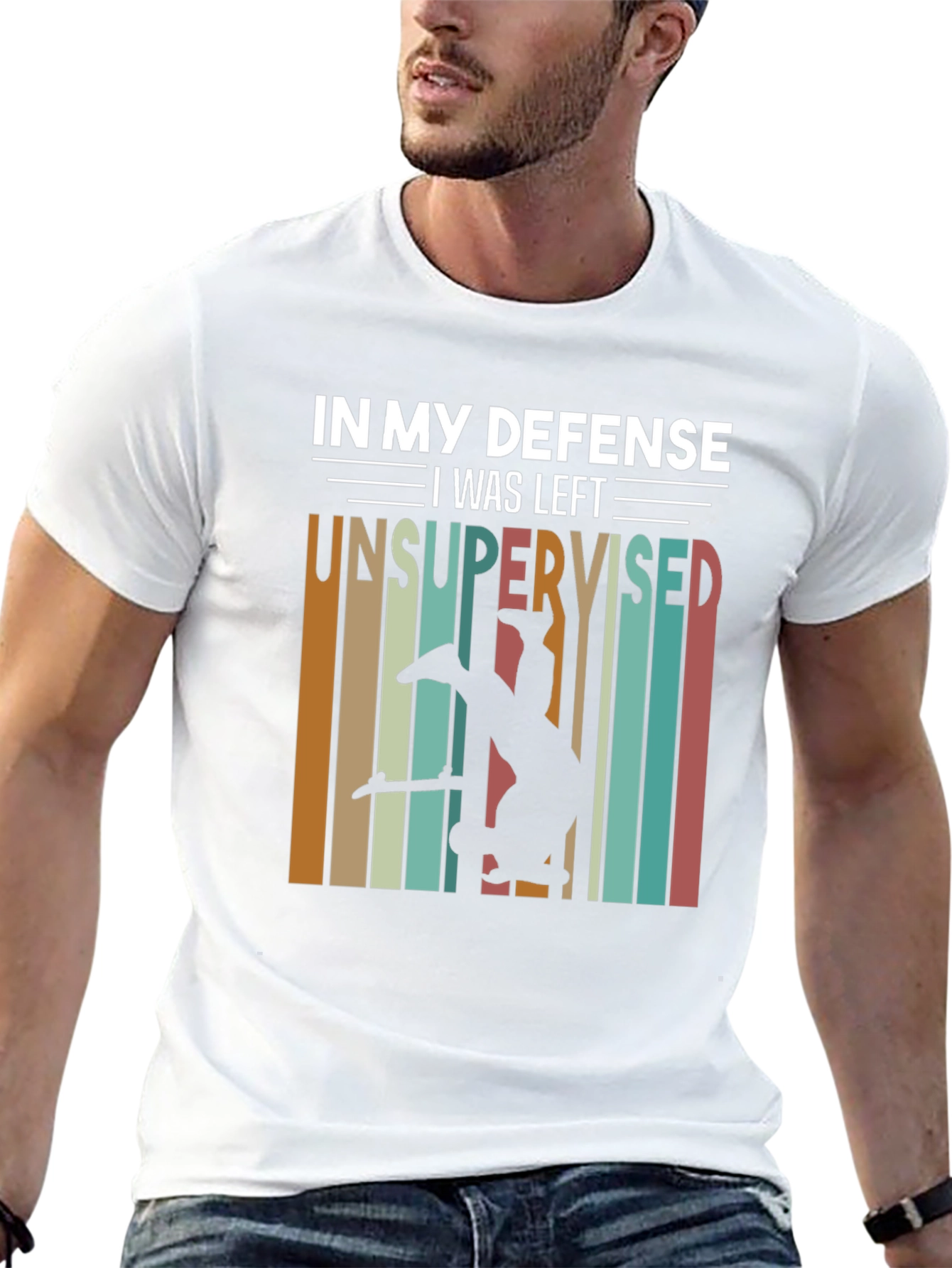 Unsupervised Skateboard T-Shirt