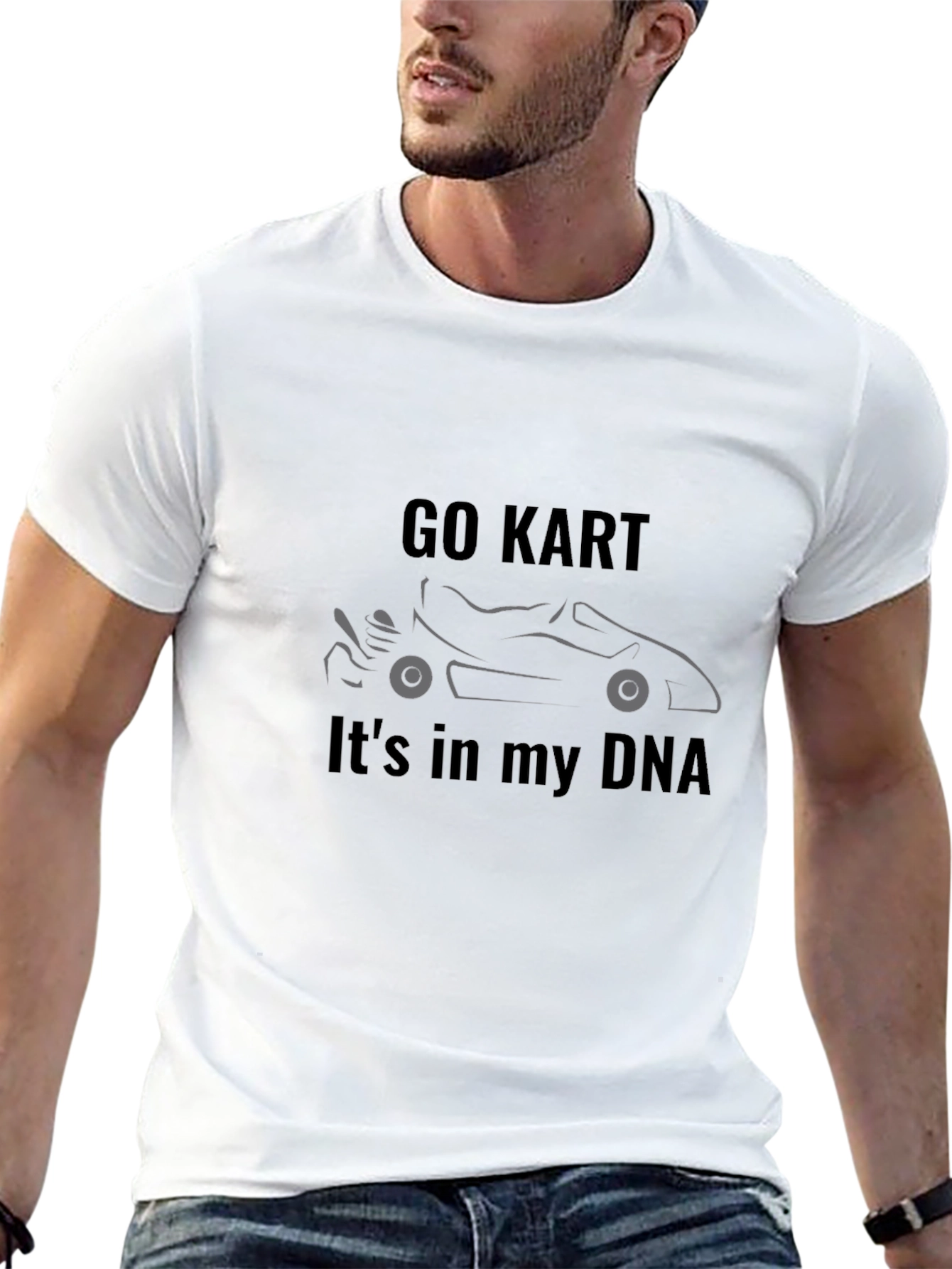 Go Kart DNA Black T-Shirt