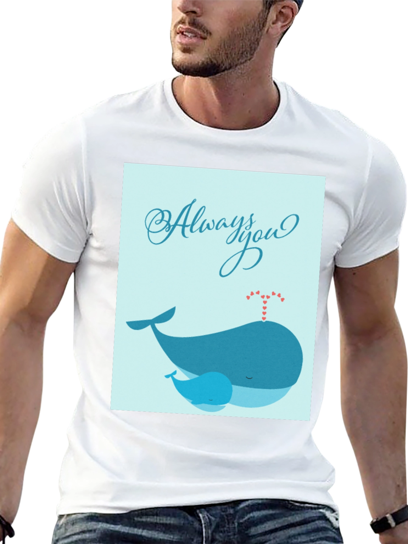 Always You Whale Graphic Tee