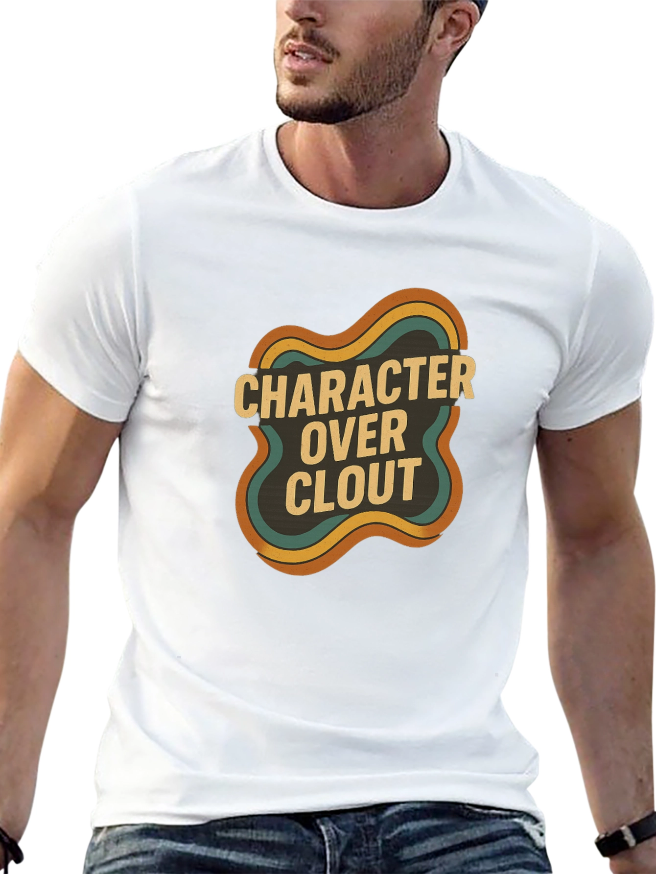 Character Over Clout Graphic Tee