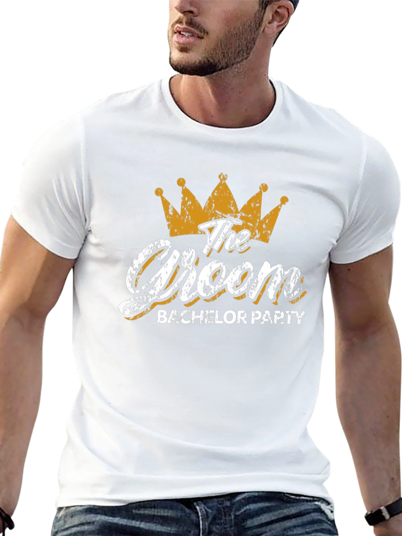 Groom Bachelor Party Graphic T-Shirt