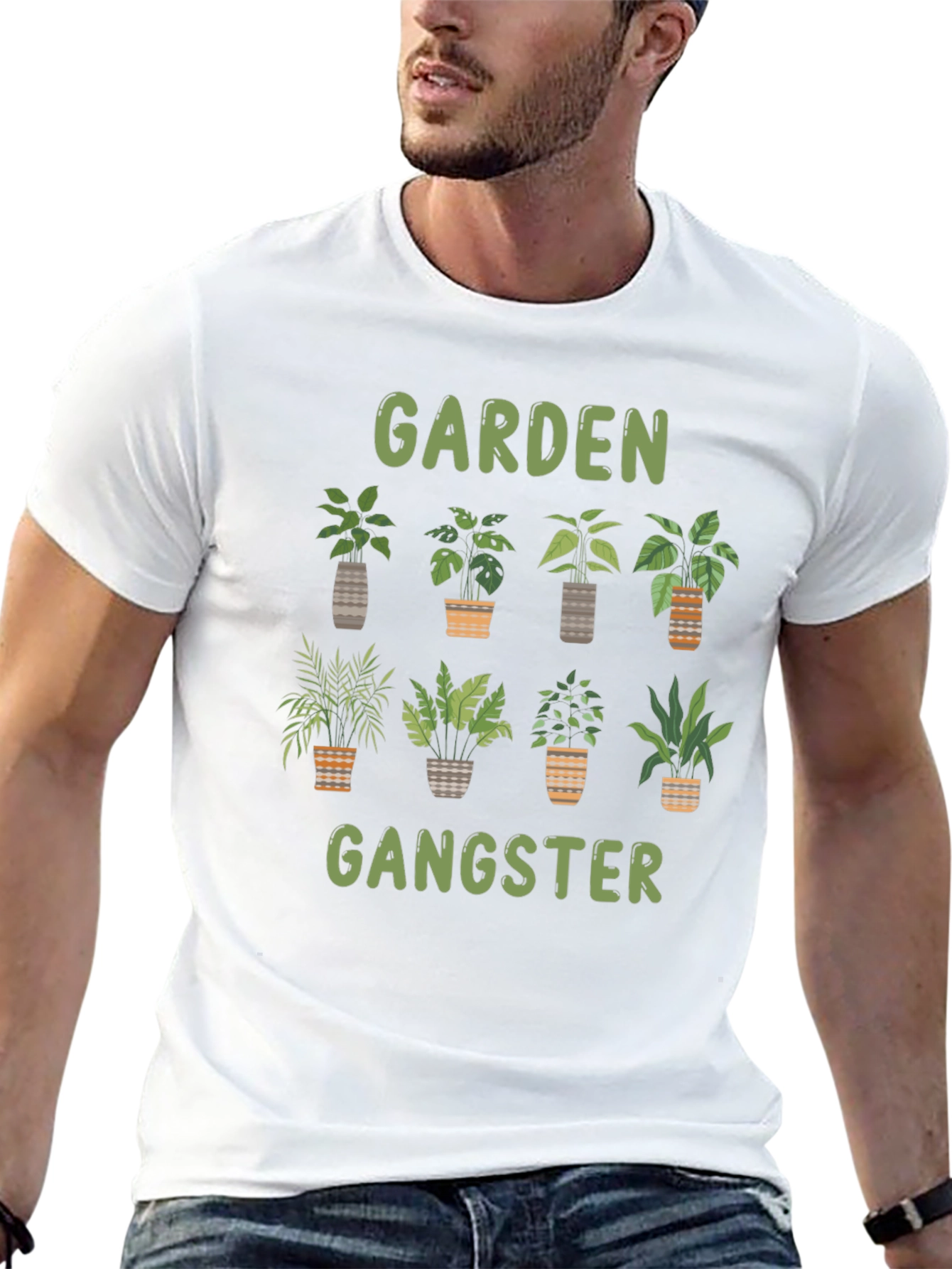 Garden Gangster Graphic Tee - Plant Lover T-Shirt