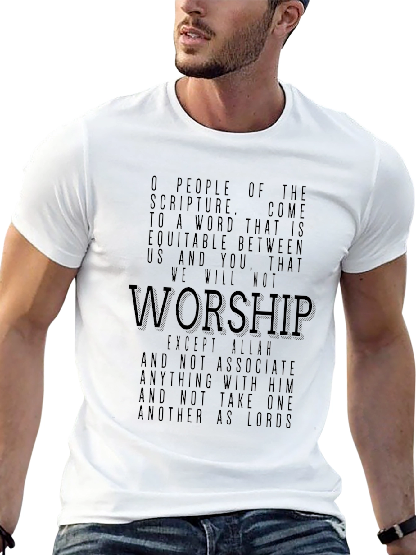 Worship Allah Graphic Tee