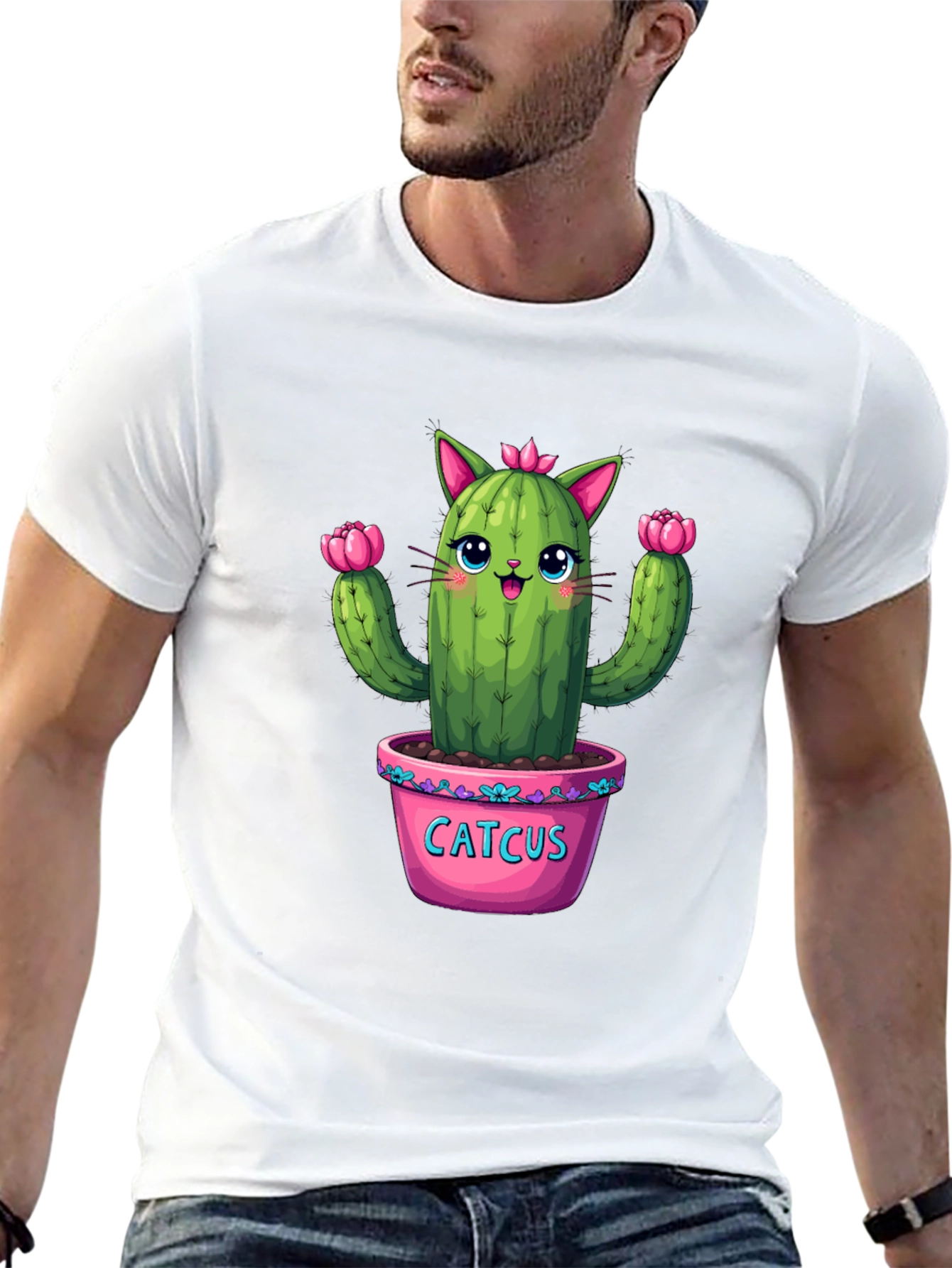 Catcus T-Shirt - Cute Plant Tee