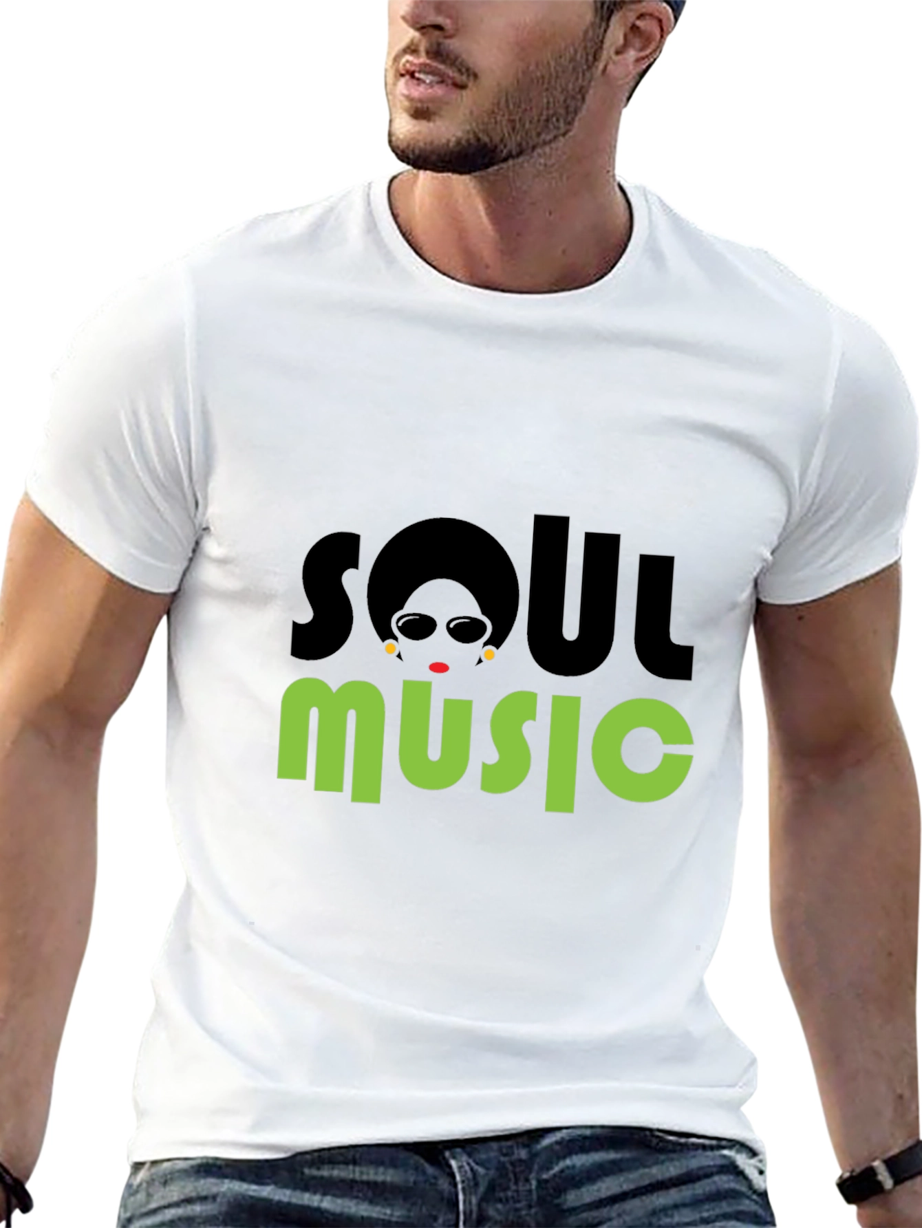 Soul Music Graphic Print T-Shirt