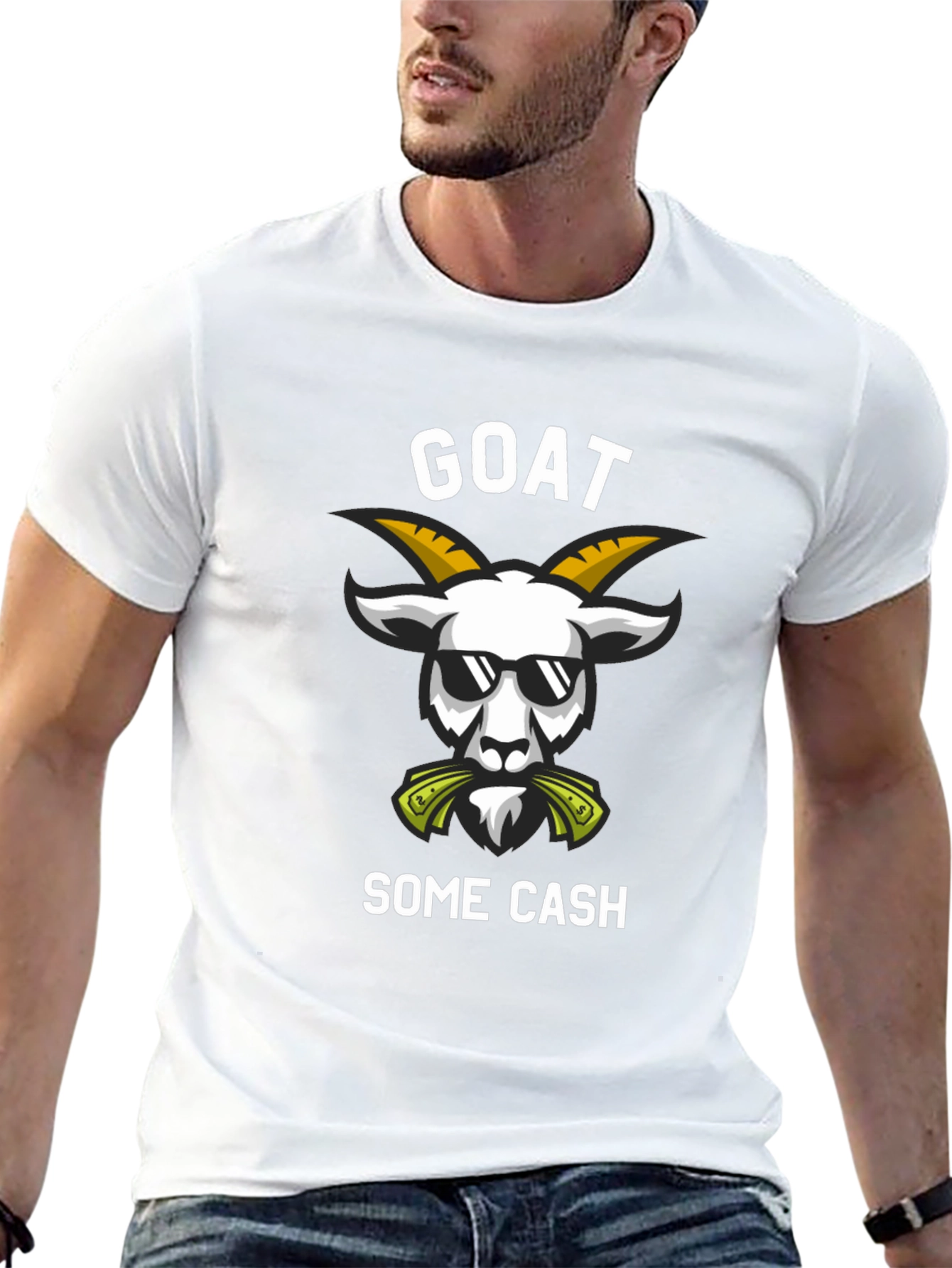 GOAT Some Cash Graphic T-Shirt